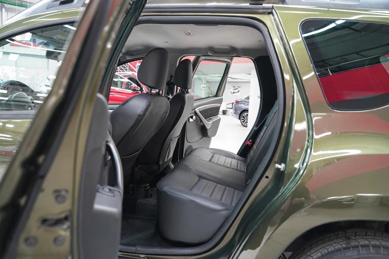 Renault Duster 2015, зеленый, ДЦ Орехово