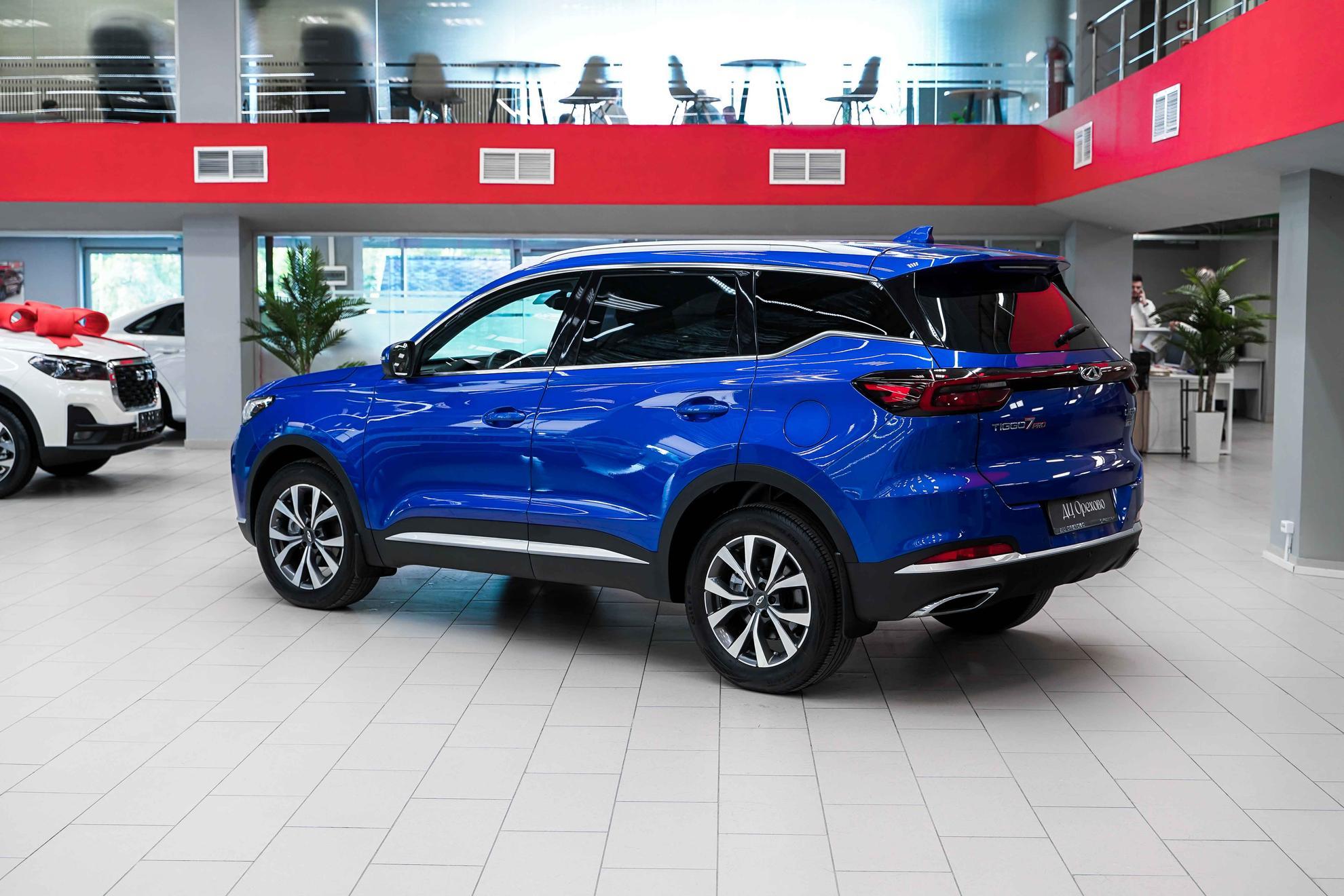 Chery Tiggo 7 Pro 2022, синий, ДЦ Орехово