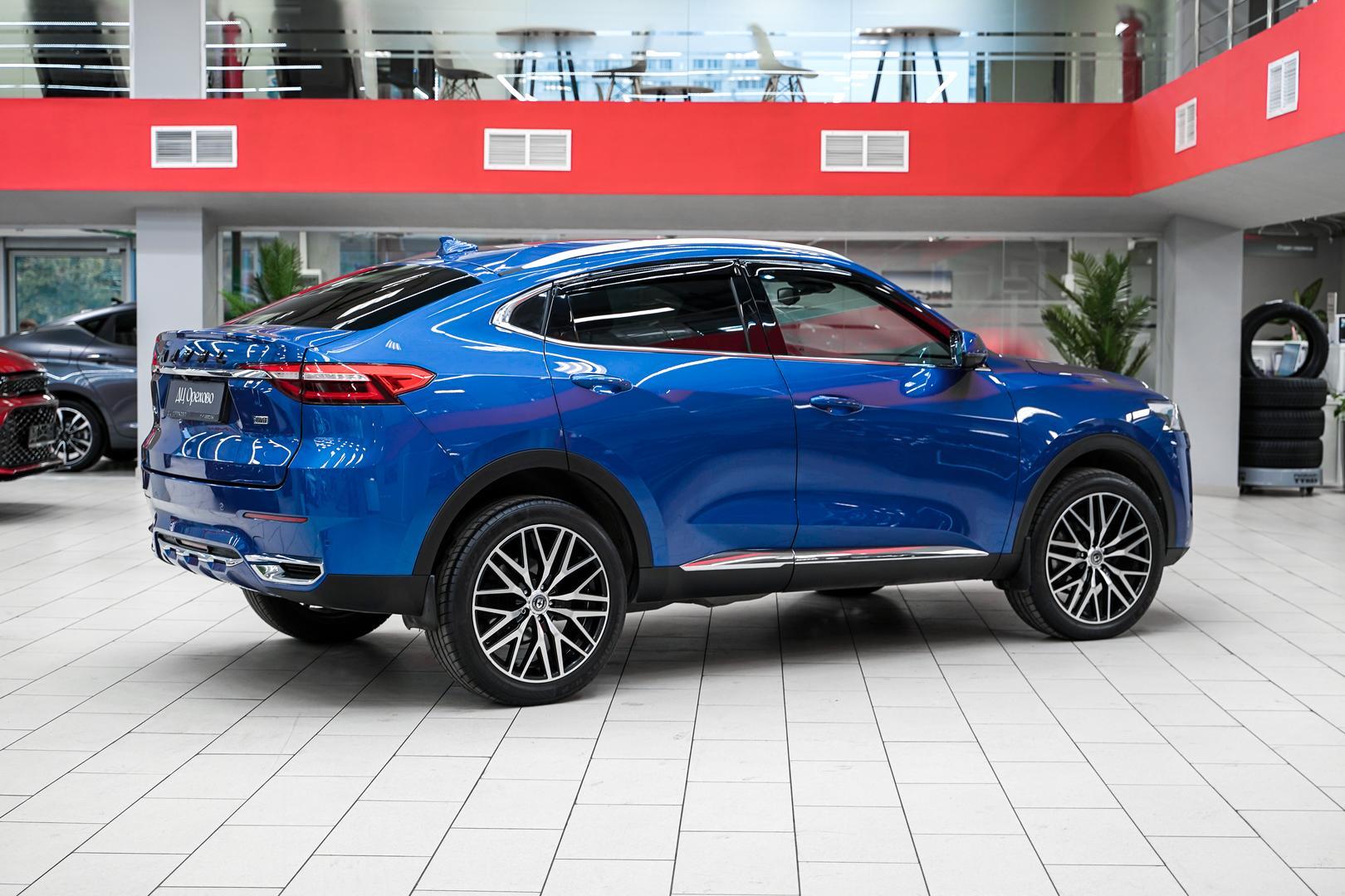 Haval F7x 2020, синий, ДЦ Орехово