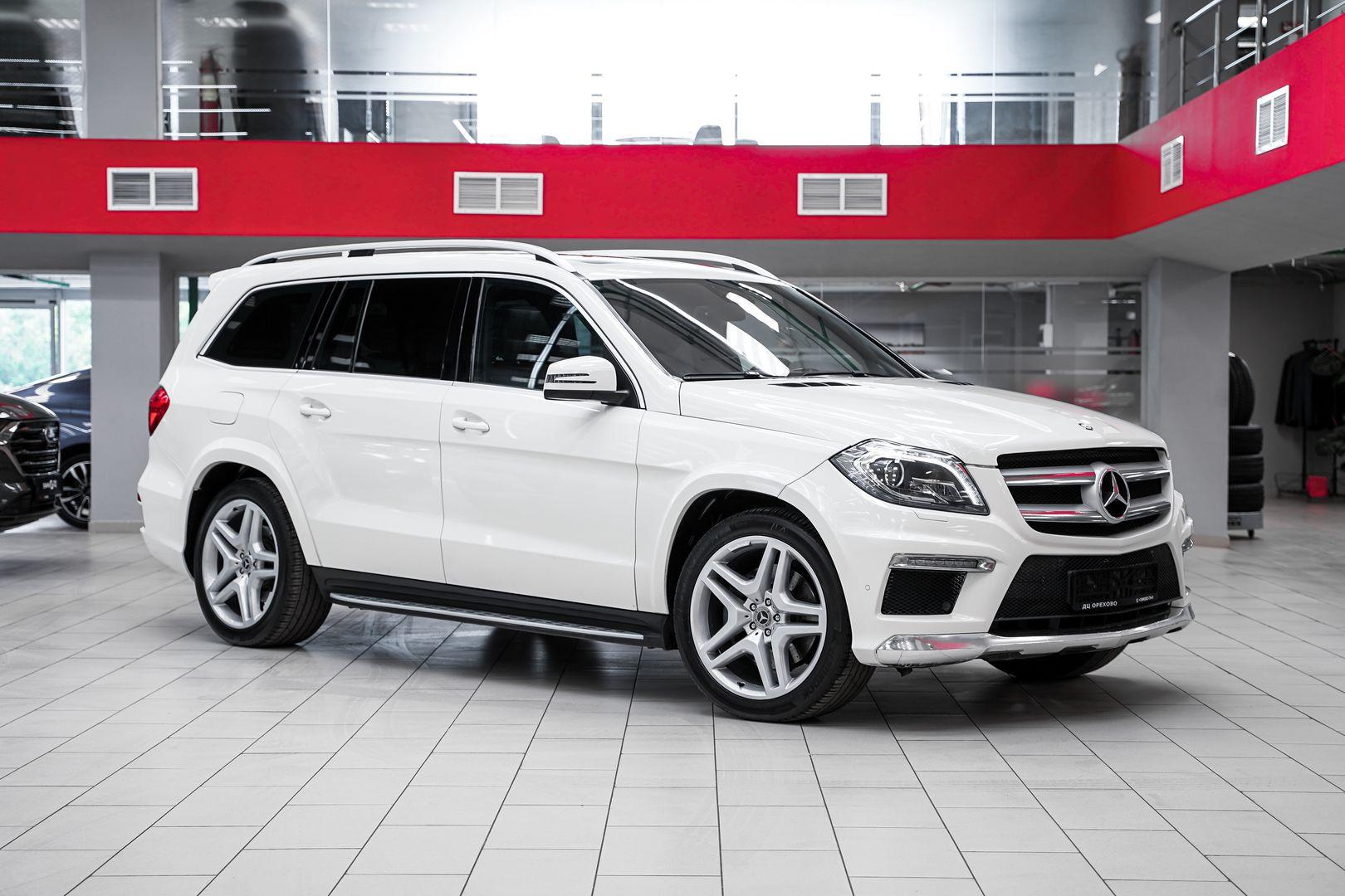 Mercedes-Benz GL-Класс 2013, белый, ДЦ Орехово