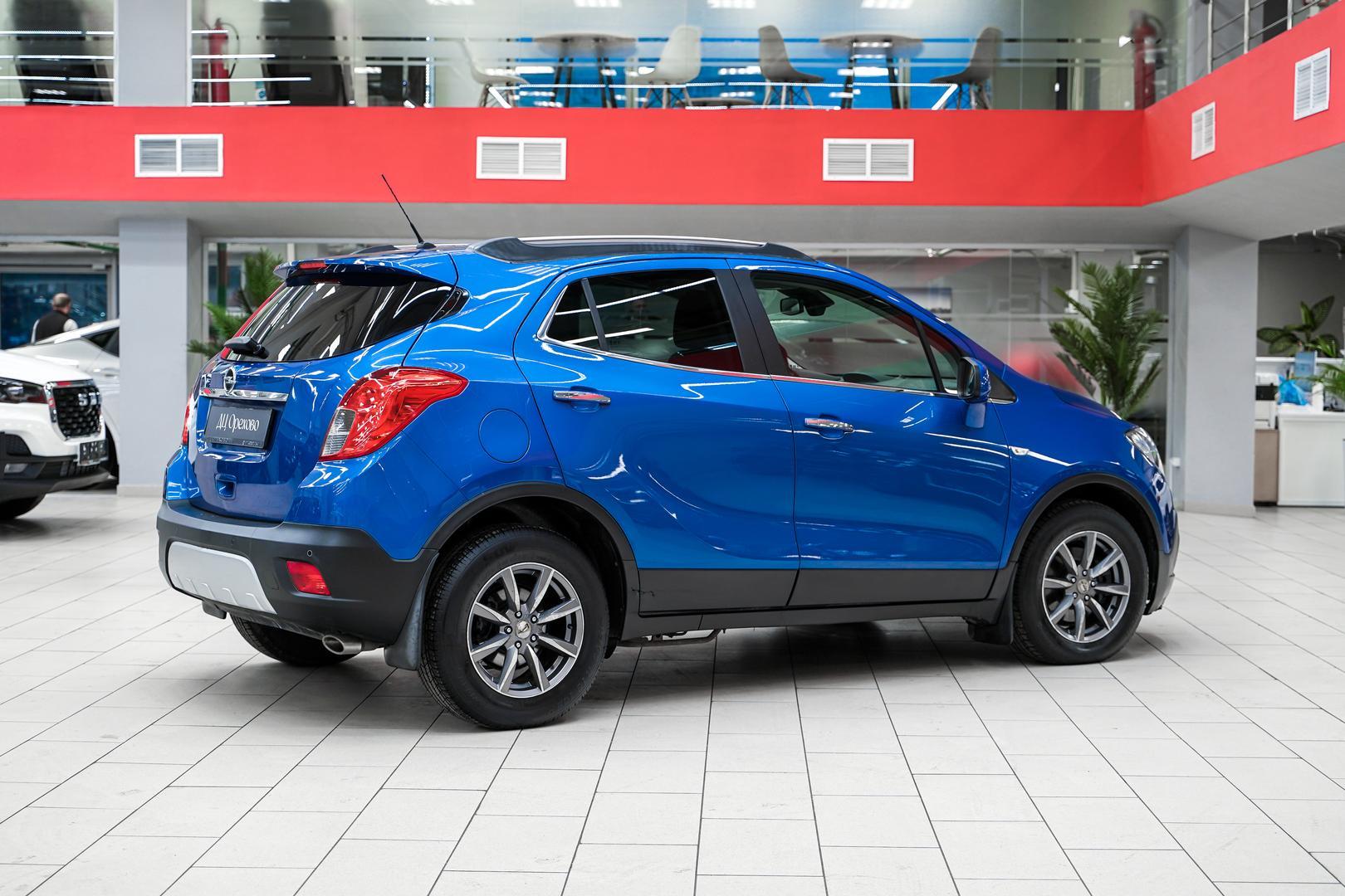 Opel Mokka 2012, синий, ДЦ Орехово