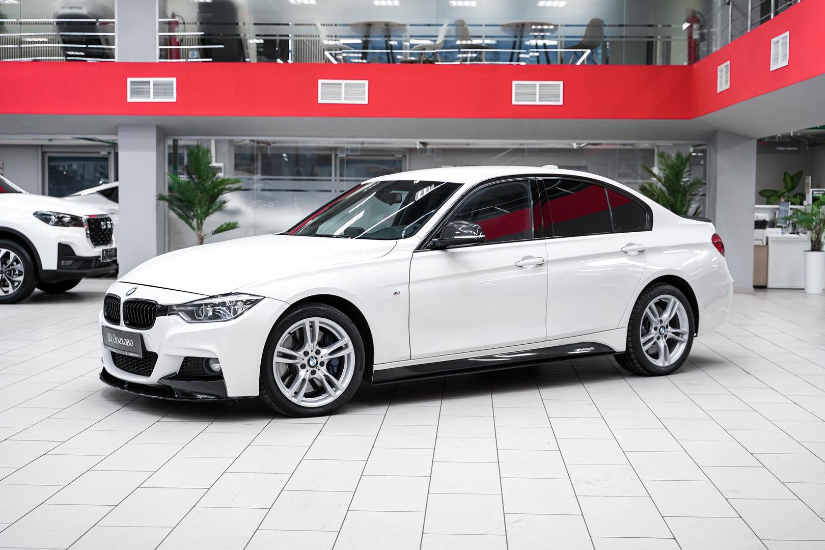BMW 3 серии 2016, белый, ДЦ Орехово