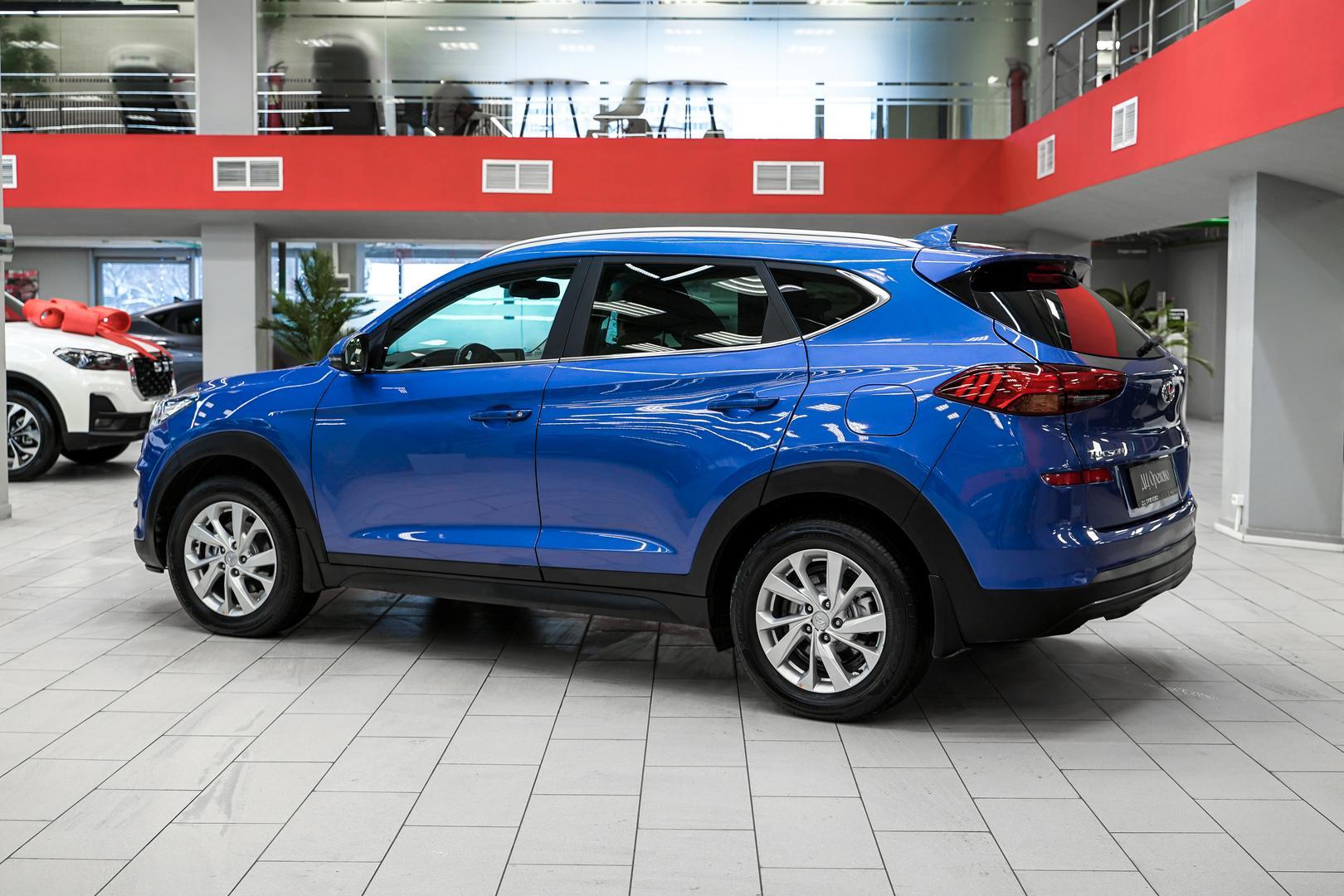 Hyundai Tucson 2019, синий, ДЦ Орехово