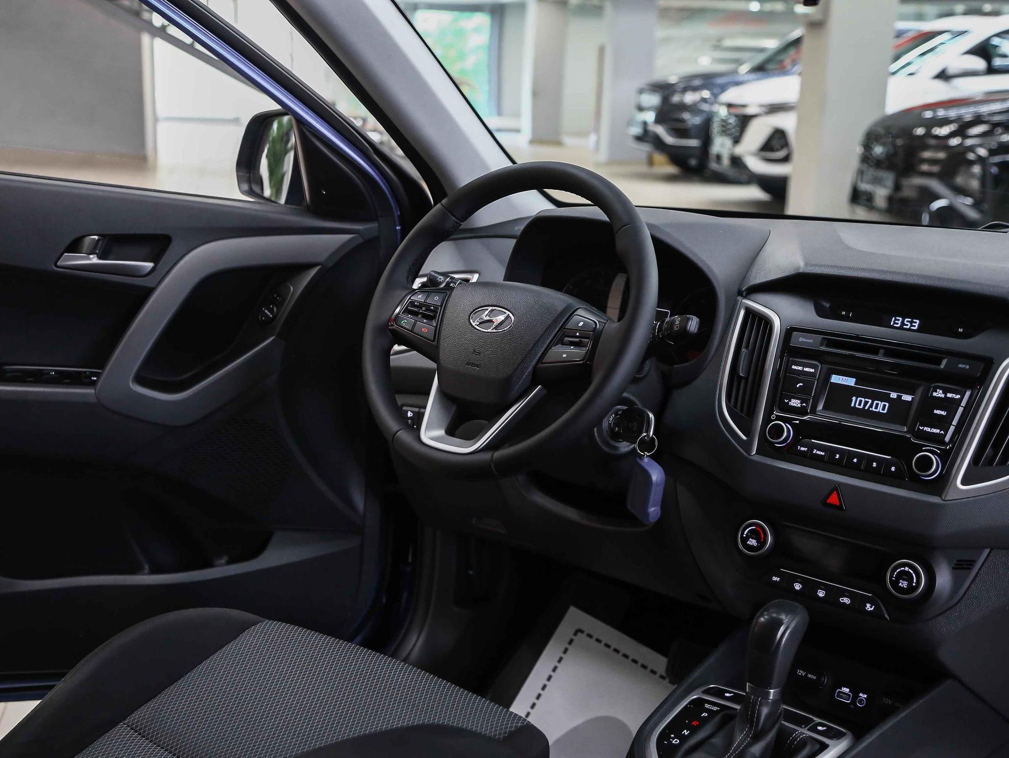Hyundai Creta 2018, синий, ДЦ Орехово
