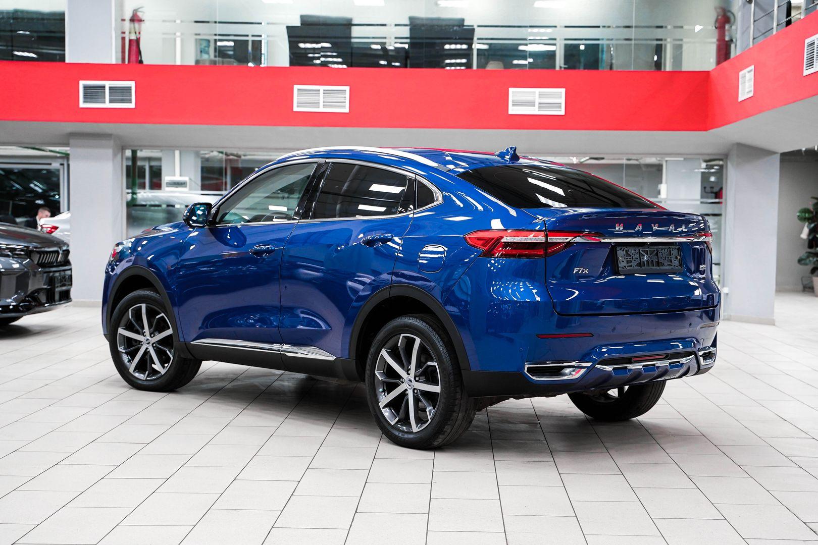 Haval F7x 2020, синий, ДЦ Орехово