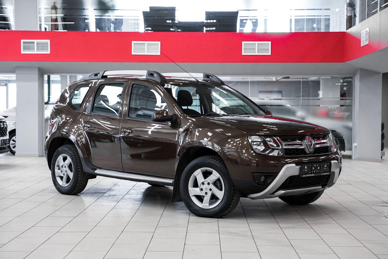 Renault Duster 2015, коричневый, ДЦ Орехово