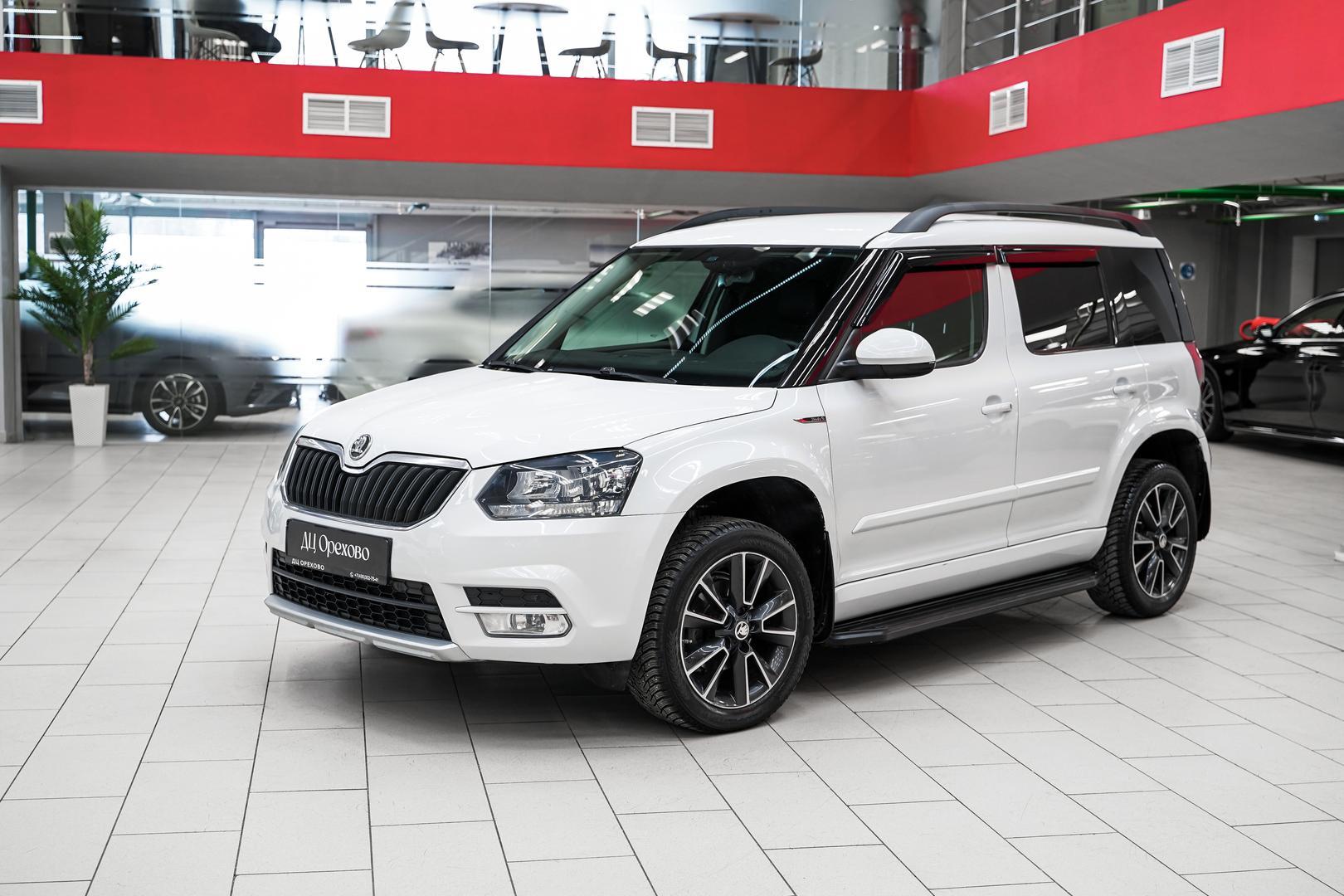 Skoda Yeti 2014, белый, ДЦ Орехово