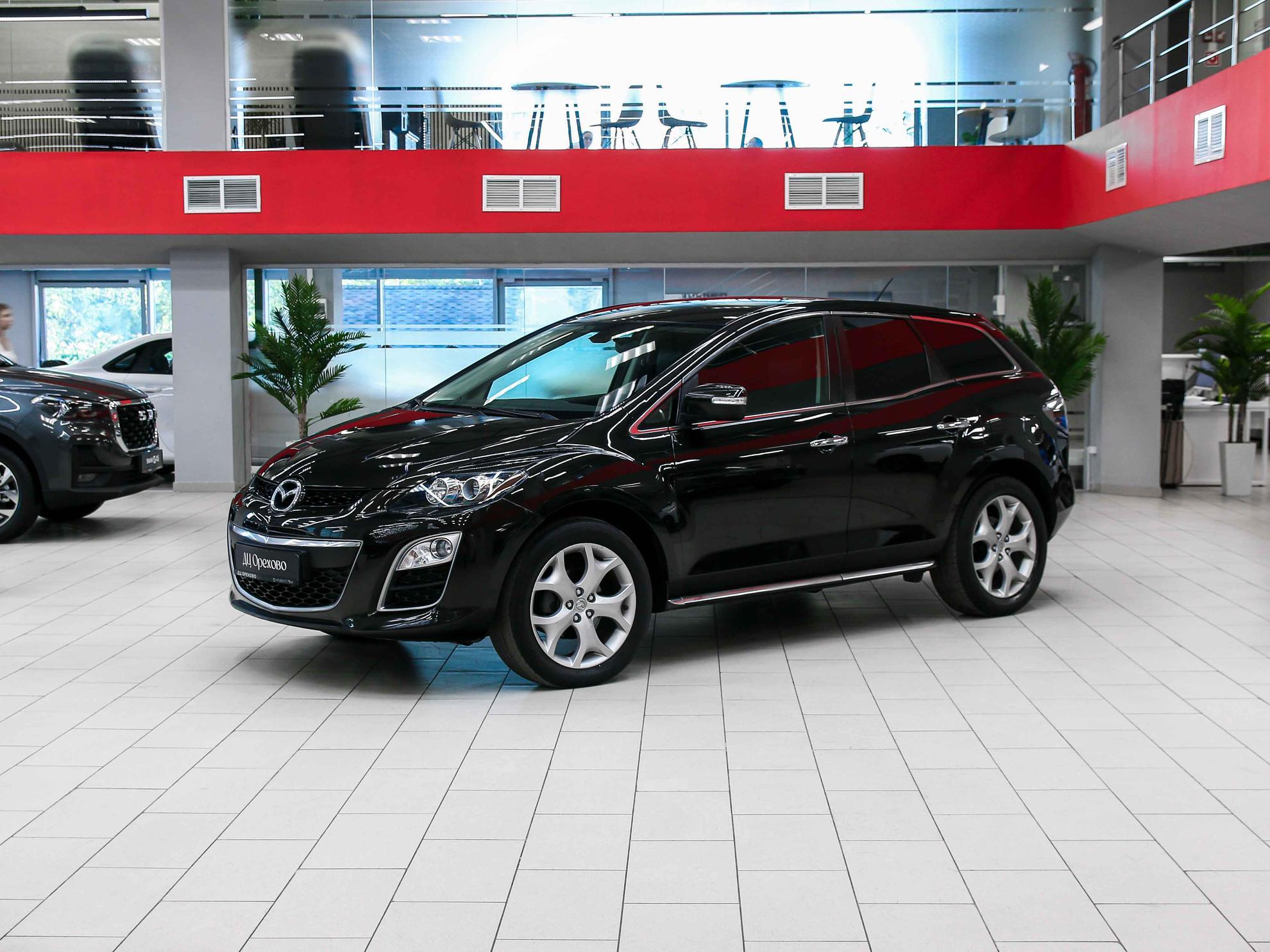 Mazda CX-7 2011, черный, ДЦ Орехово