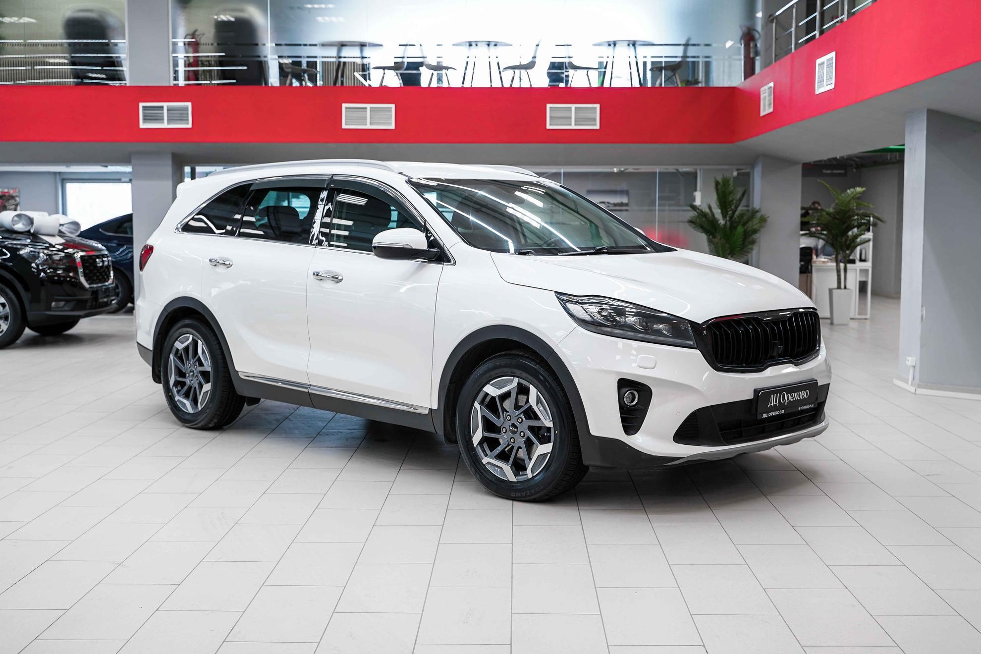 Kia Sorento 2018, белый, ДЦ Орехово