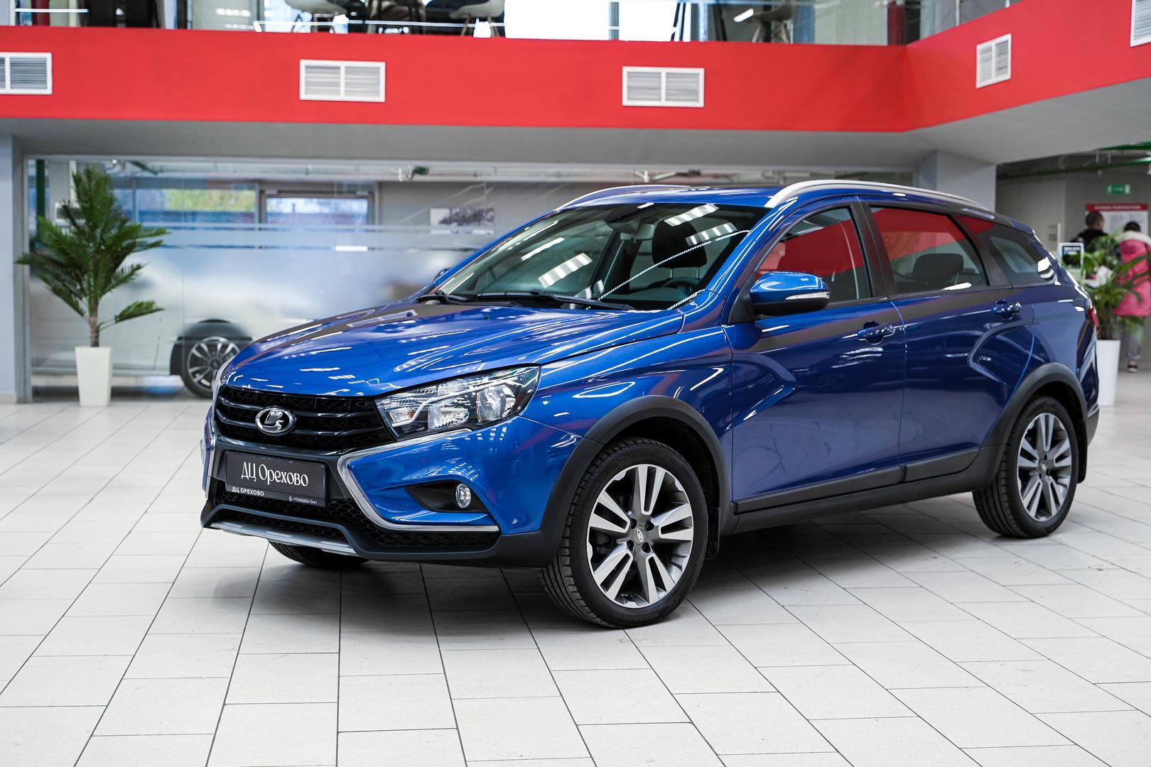 LADA (ВАЗ) Vesta 2020, синий, ДЦ Орехово