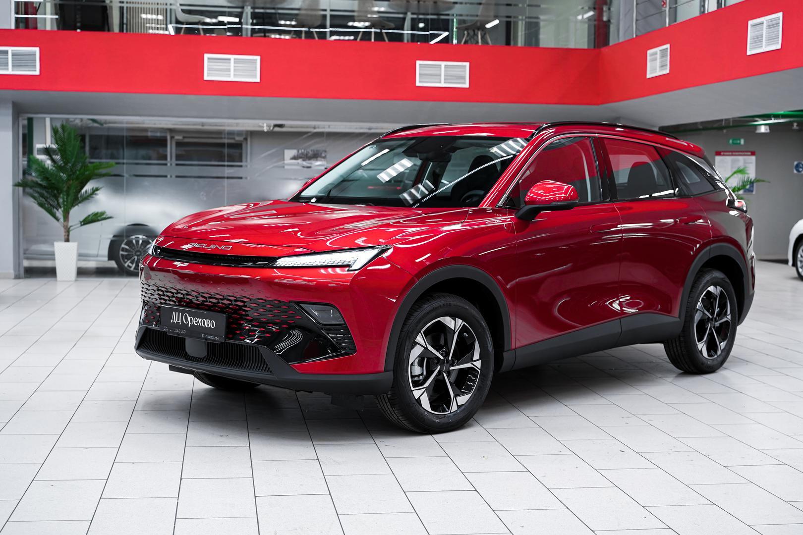 BAIC X55 2024, синий, ДЦ Орехово