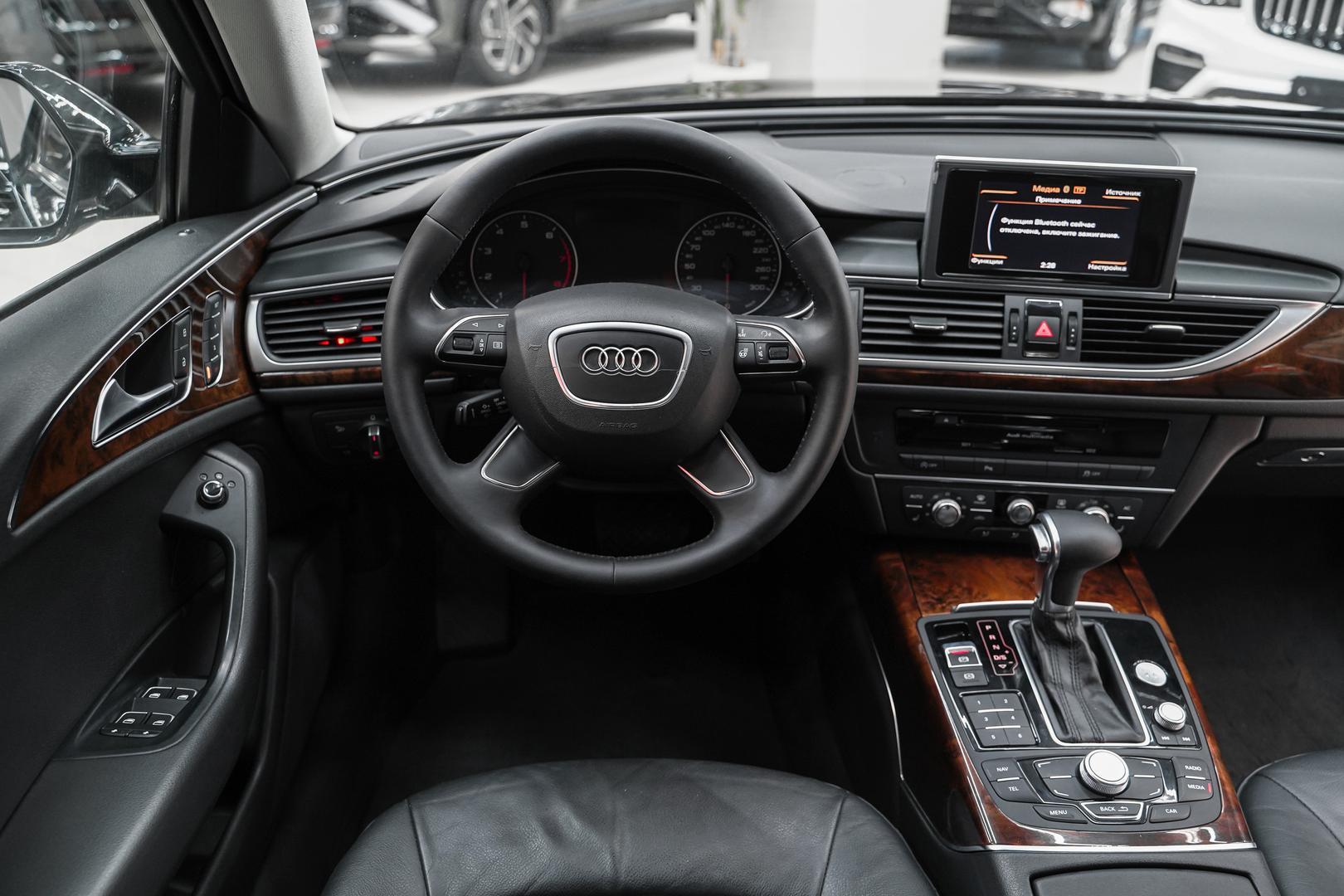 Audi A6 2013, черный, ДЦ Орехово