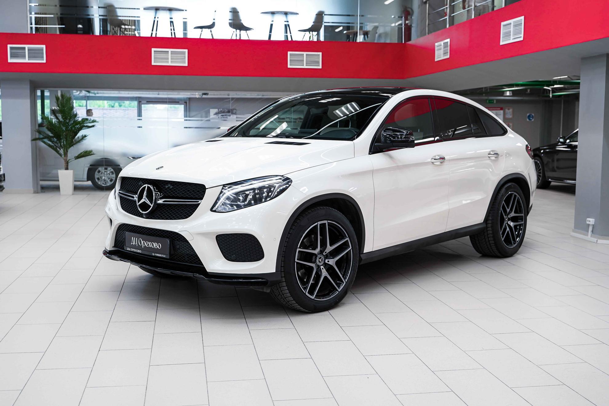 Mercedes-Benz GLE Coupe 2018, белый, ДЦ Орехово
