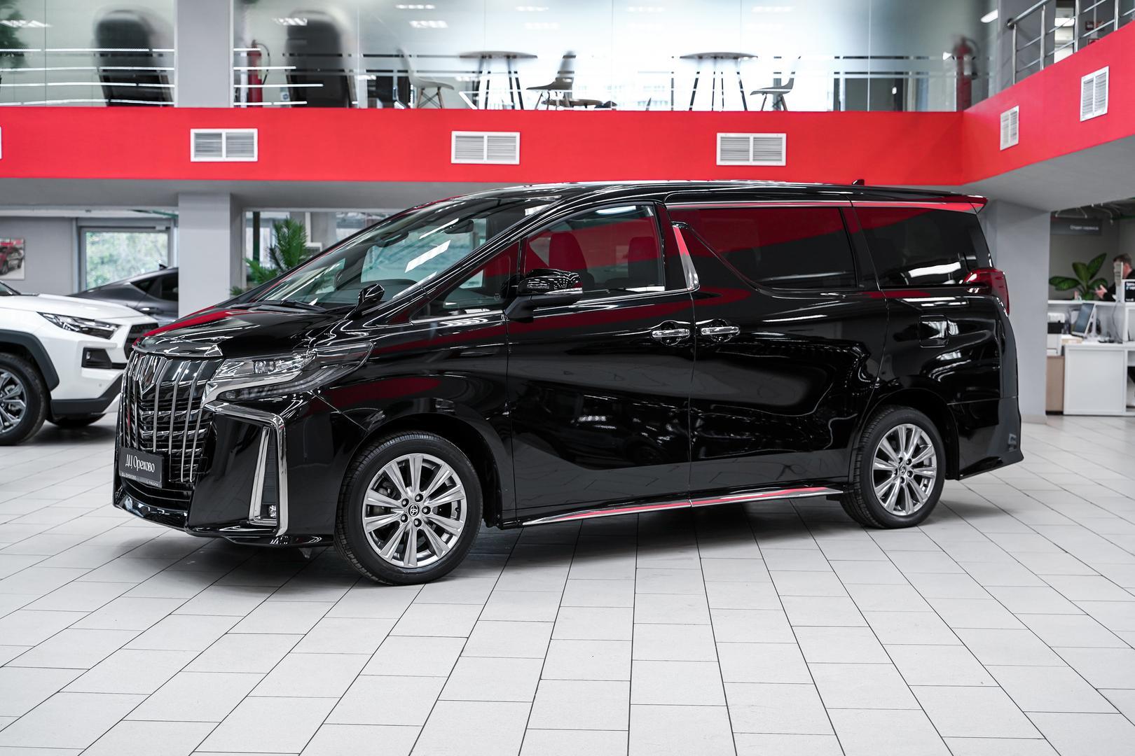 Toyota Alphard 2020, черный, ДЦ Орехово