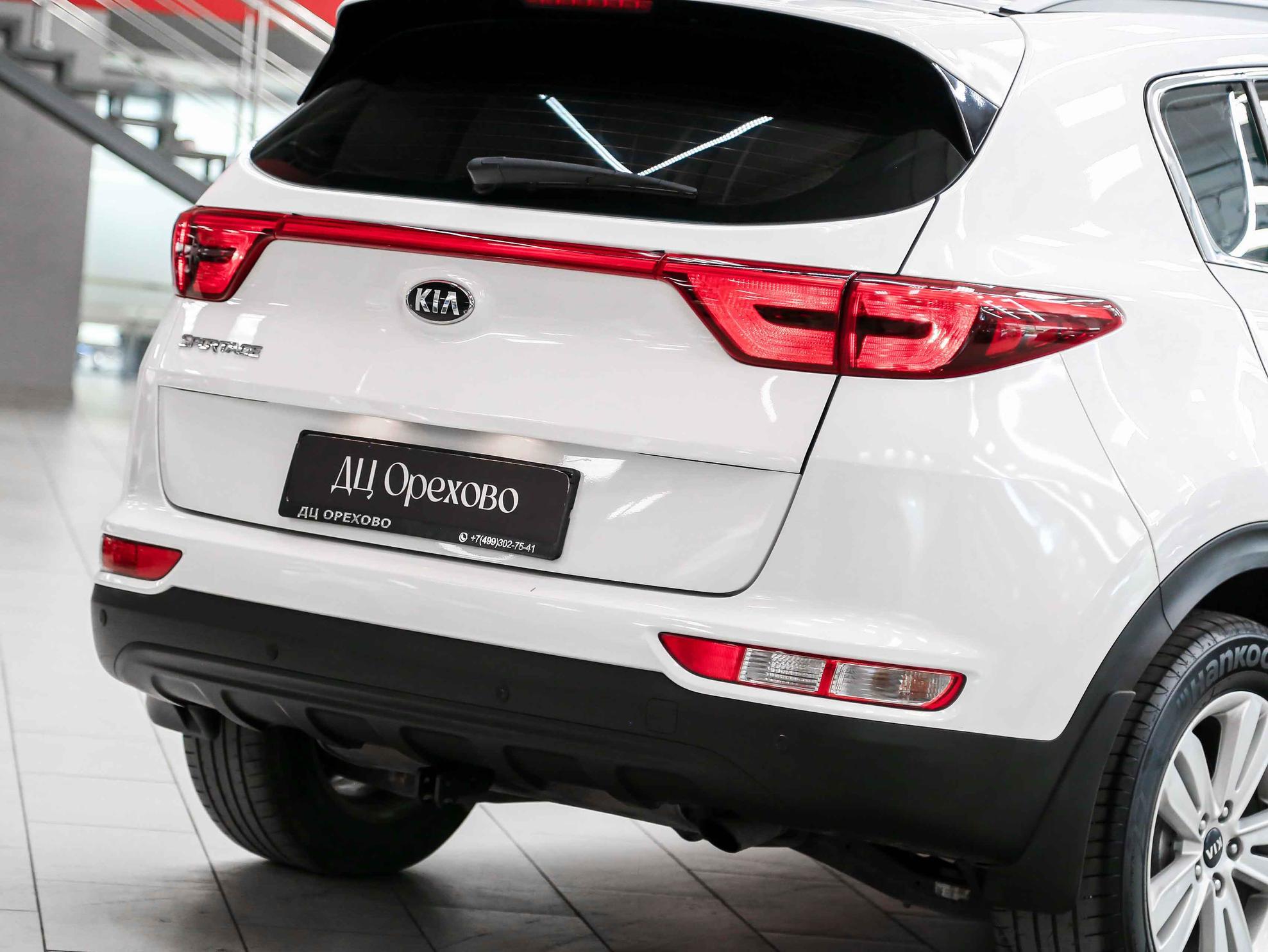 Kia Sportage 2016, белый, ДЦ Орехово