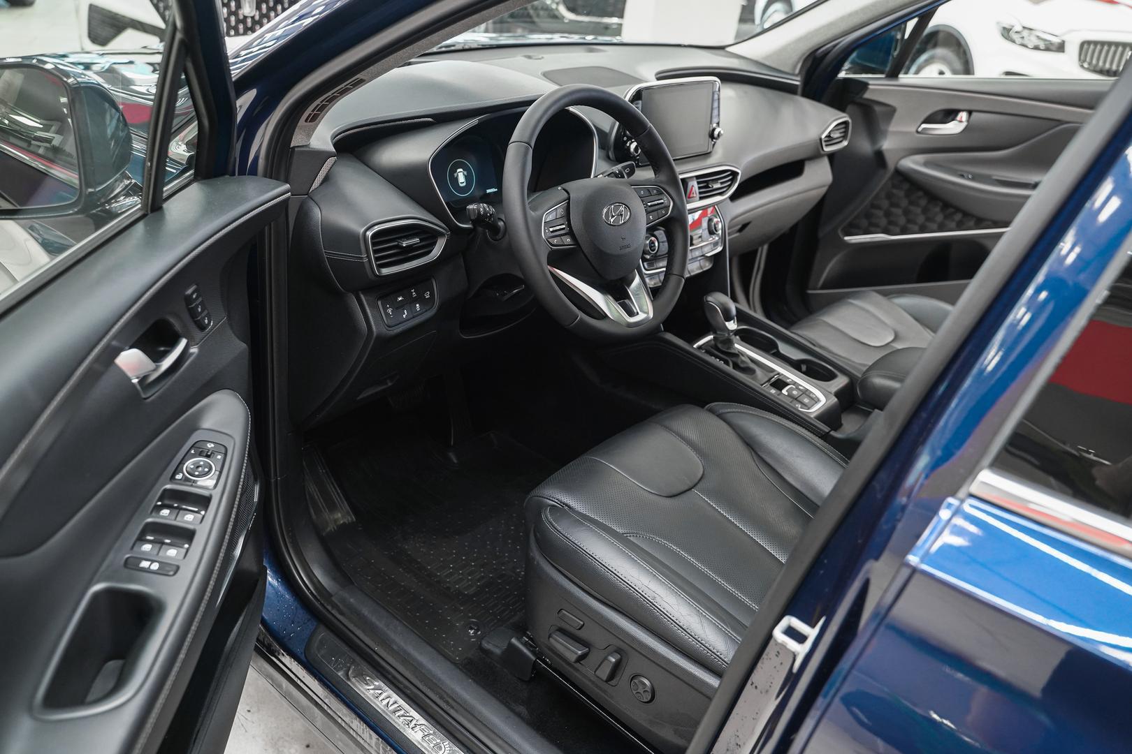 Hyundai Santa Fe 2019, синий, ДЦ Орехово