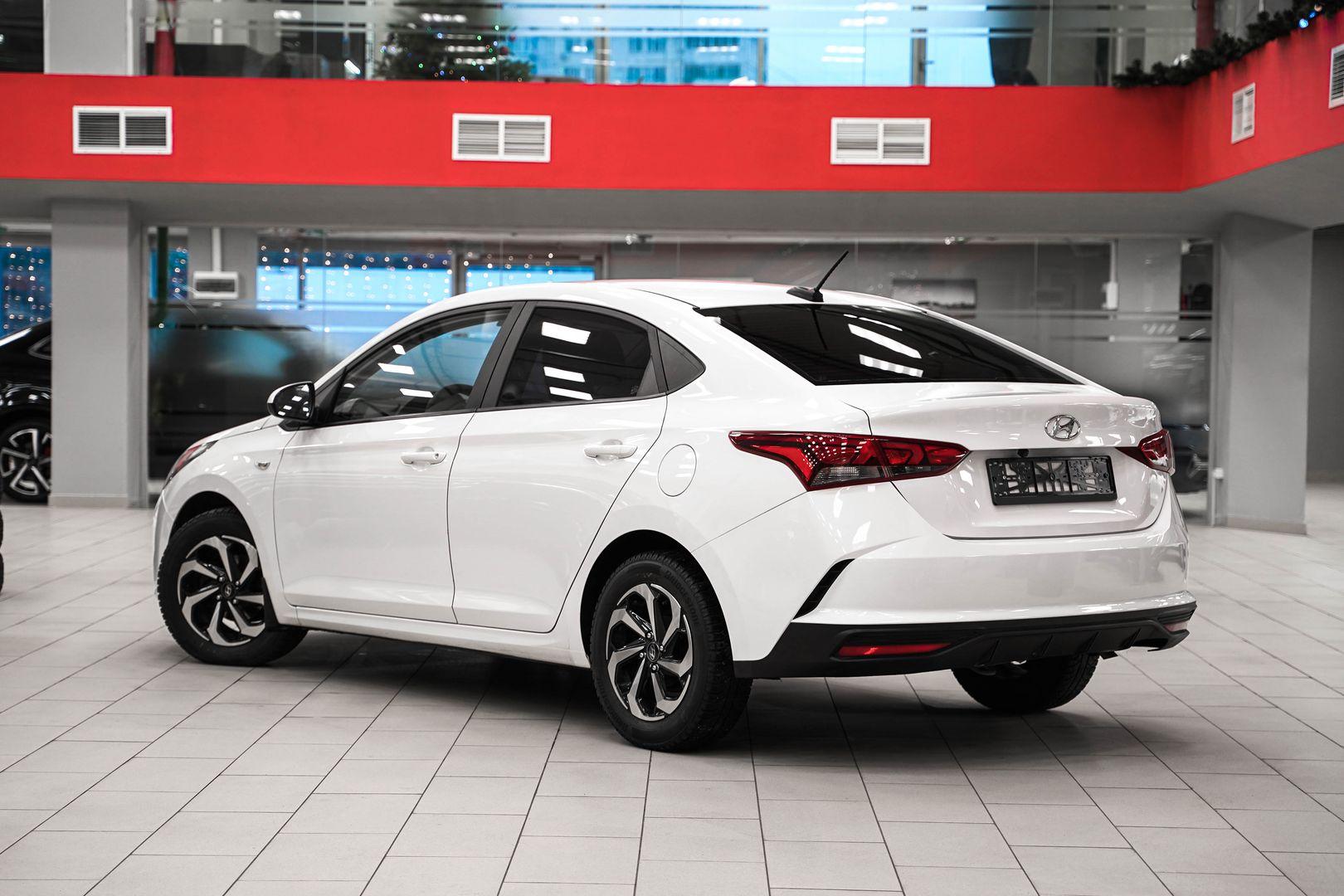 Hyundai Solaris 2021, белый, ДЦ Орехово