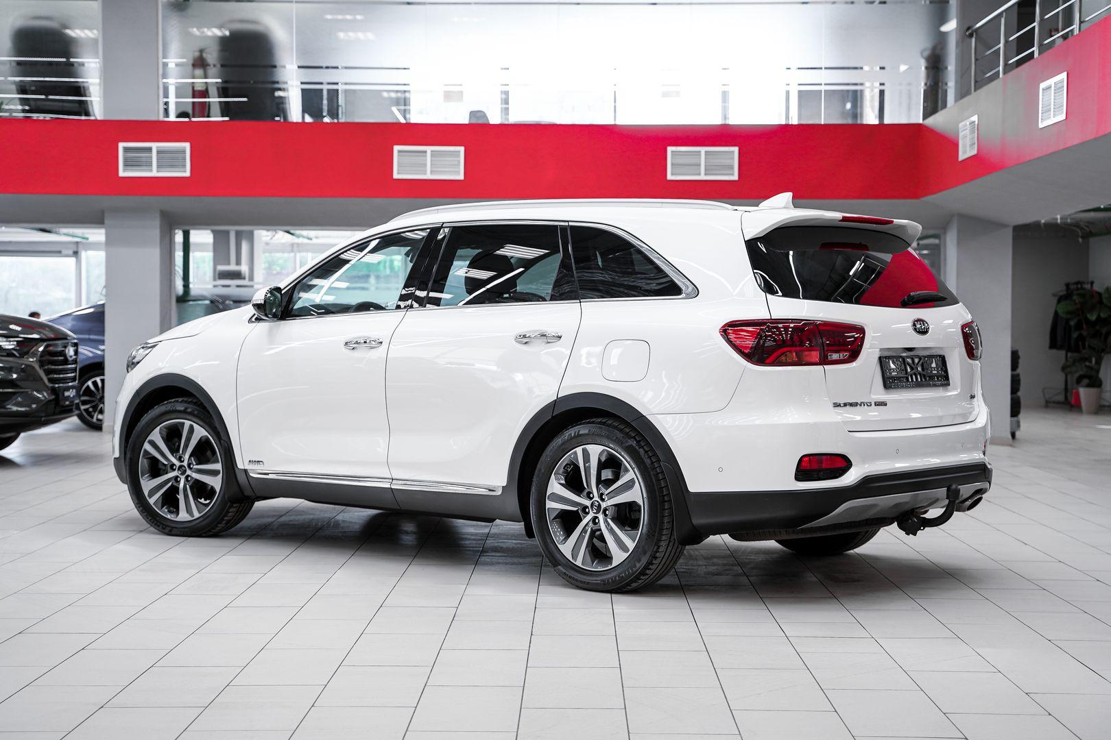 Kia Sorento 2018, белый, ДЦ Орехово