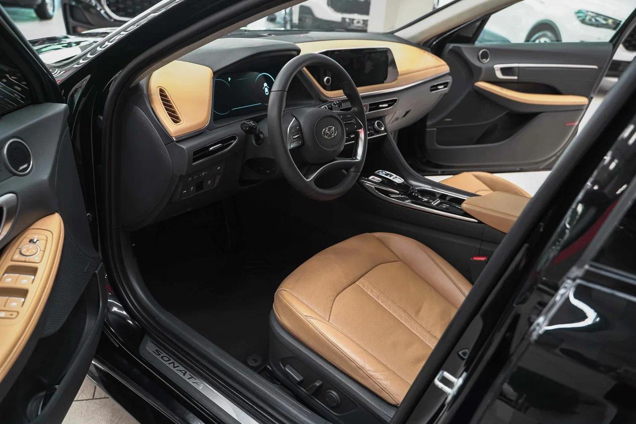 Hyundai Sonata 2020, черный, ДЦ Орехово