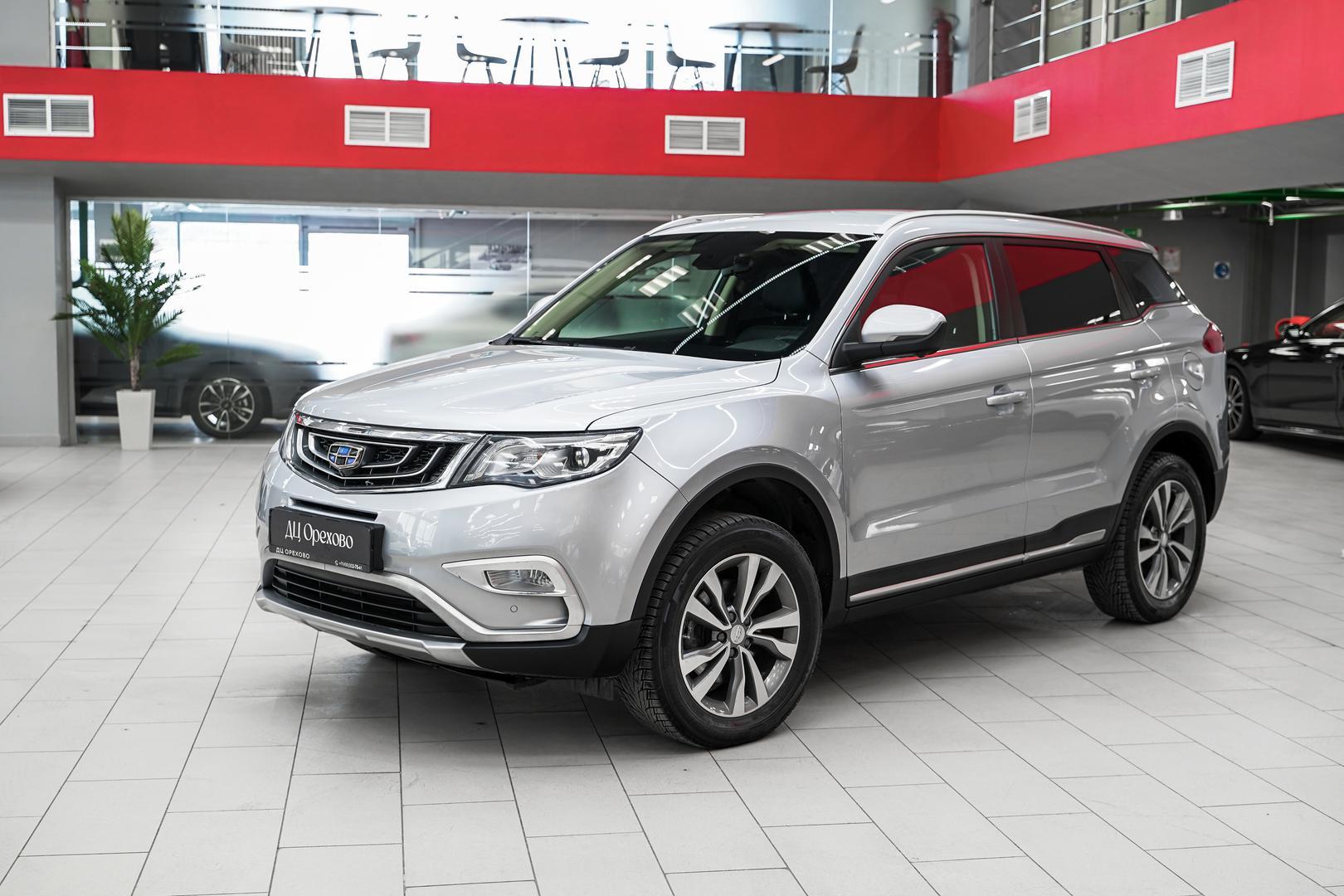 Geely Atlas 2021, серый, ДЦ Орехово