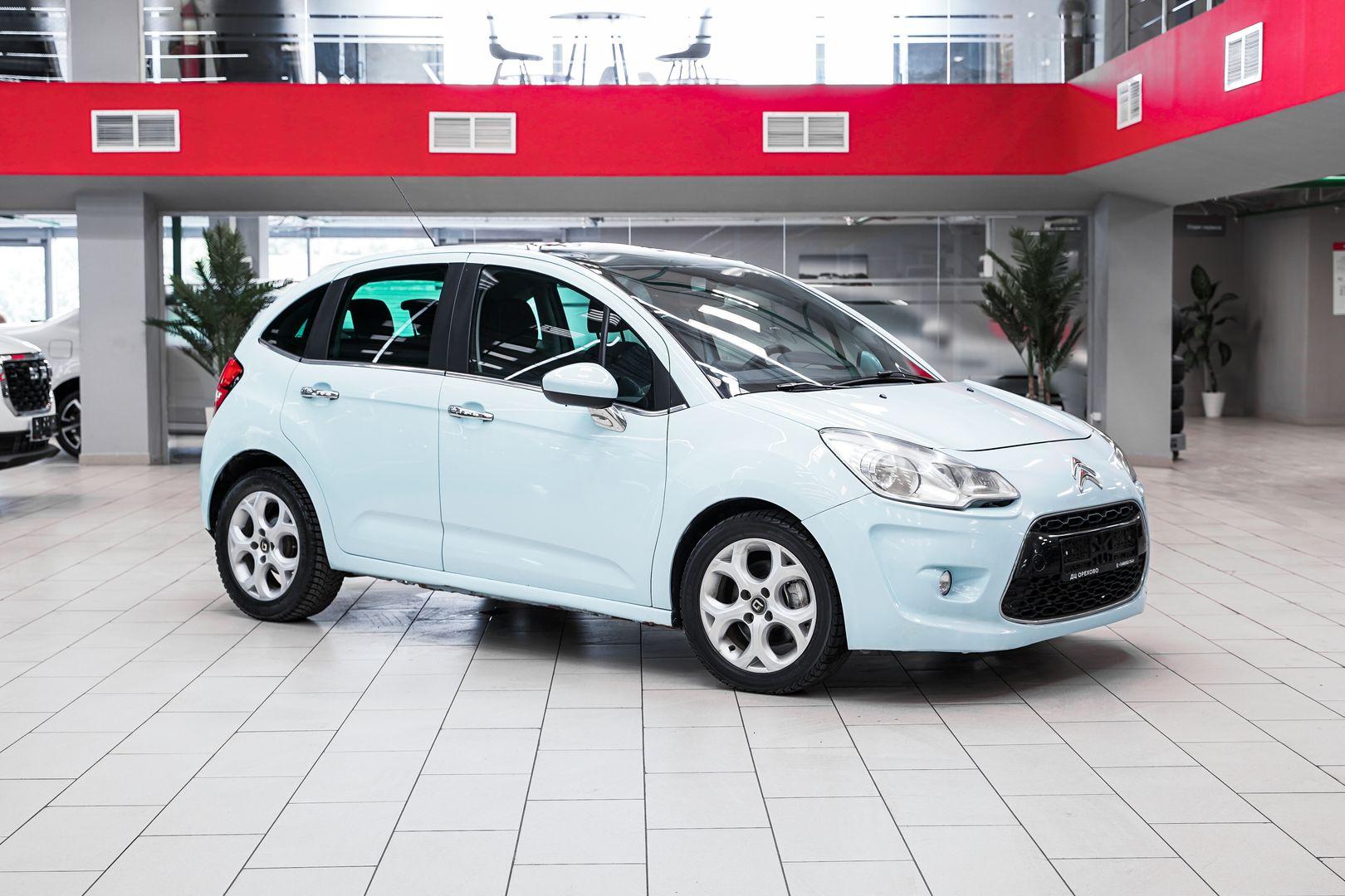 Citroen C3 2010, голубой, ДЦ Орехово