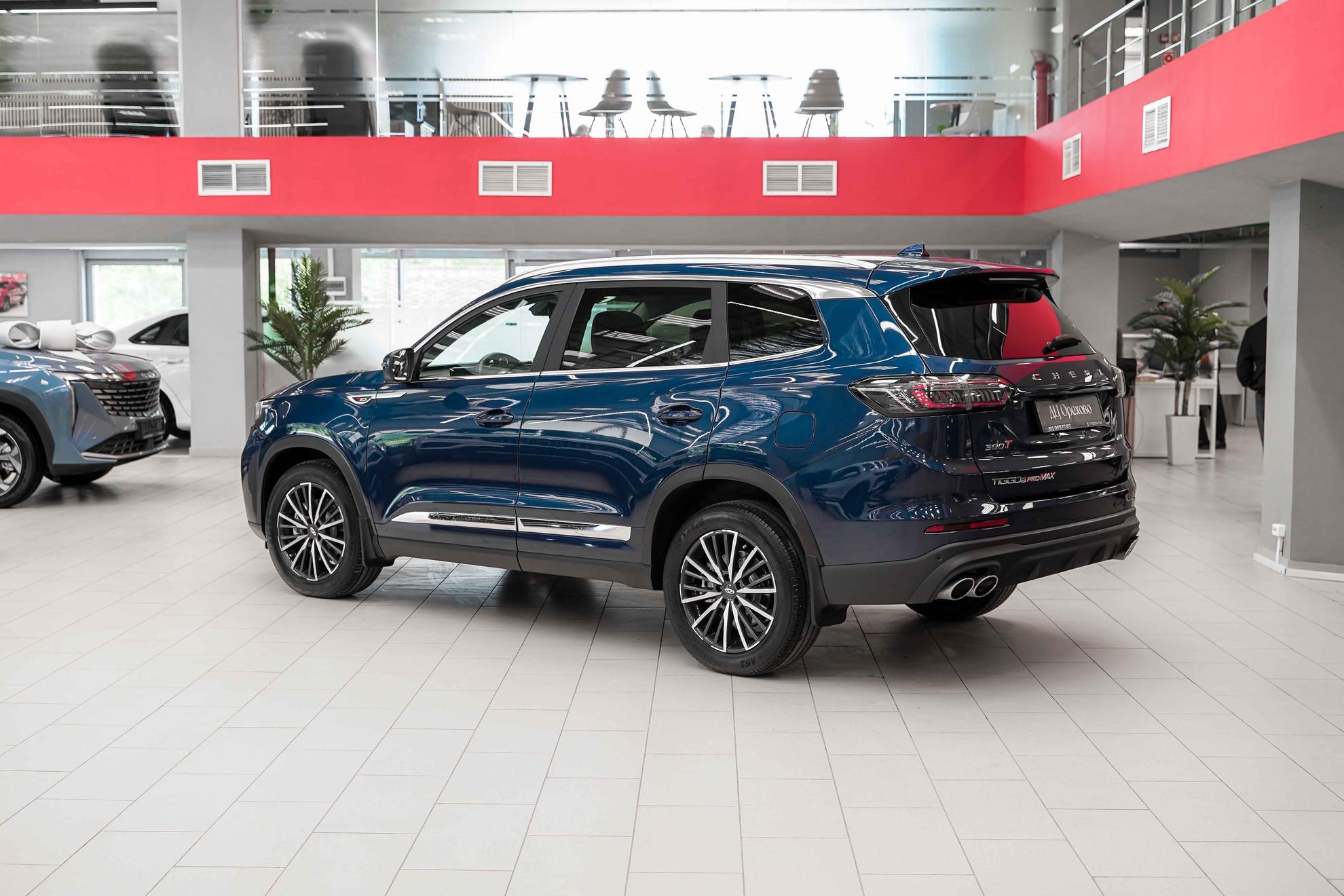 Chery Tiggo 8 Pro Max 2022, синий, ДЦ Орехово