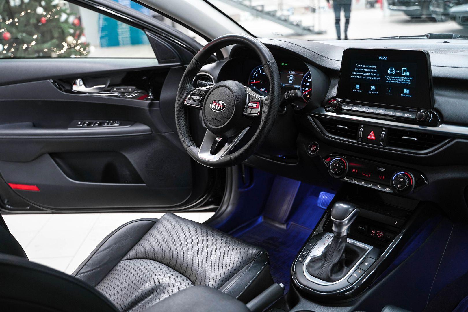 Kia Cerato 2018, черный, ДЦ Орехово