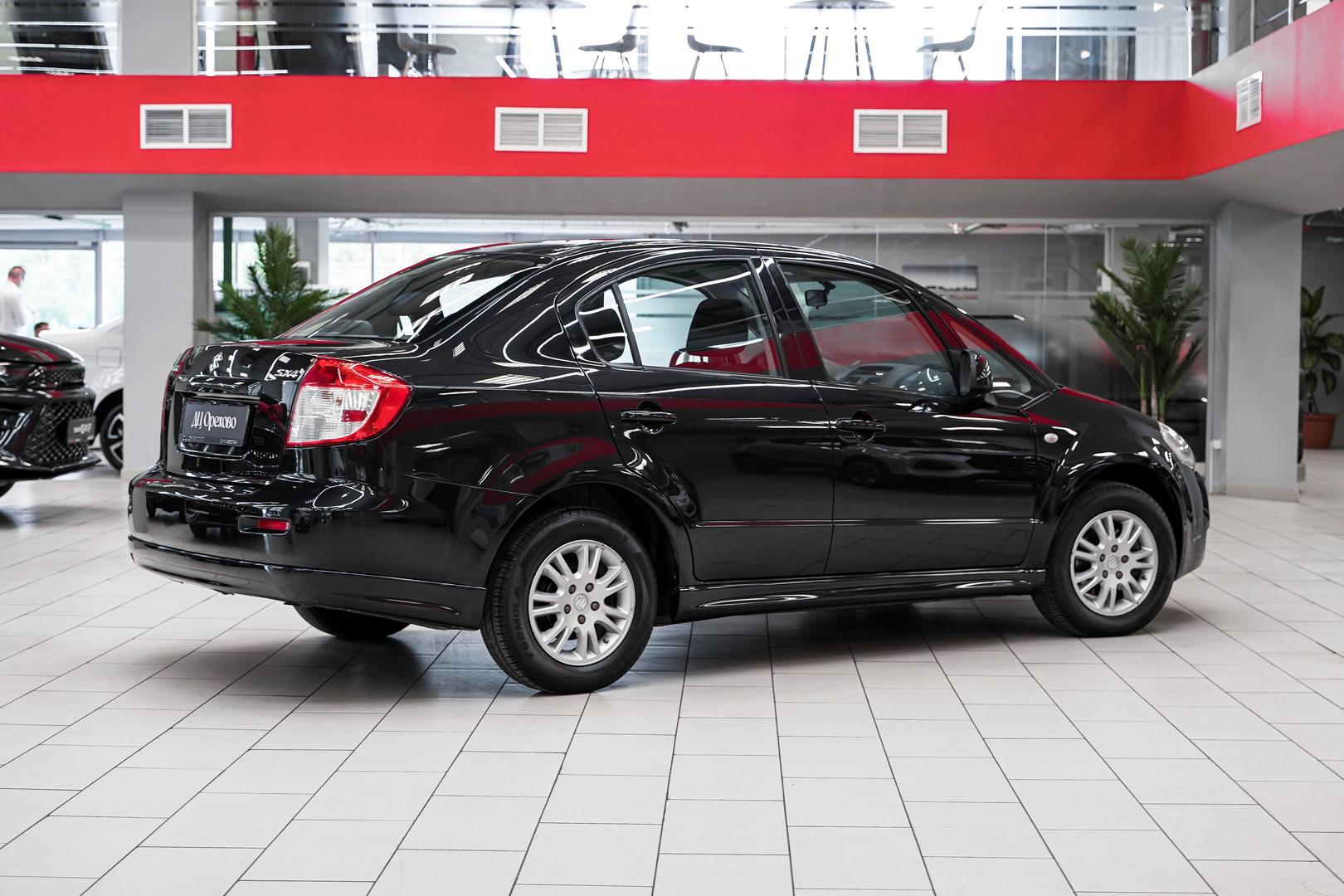 Suzuki SX4 2008, черный, ДЦ Орехово