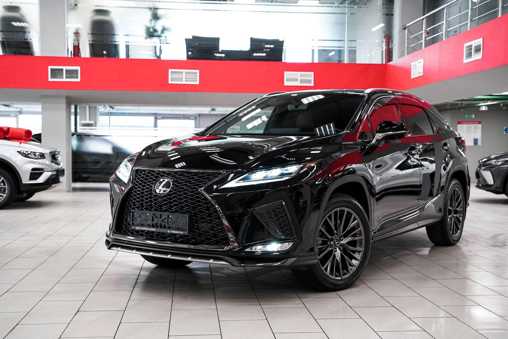 Lexus RX 2022, черный, ДЦ Орехово