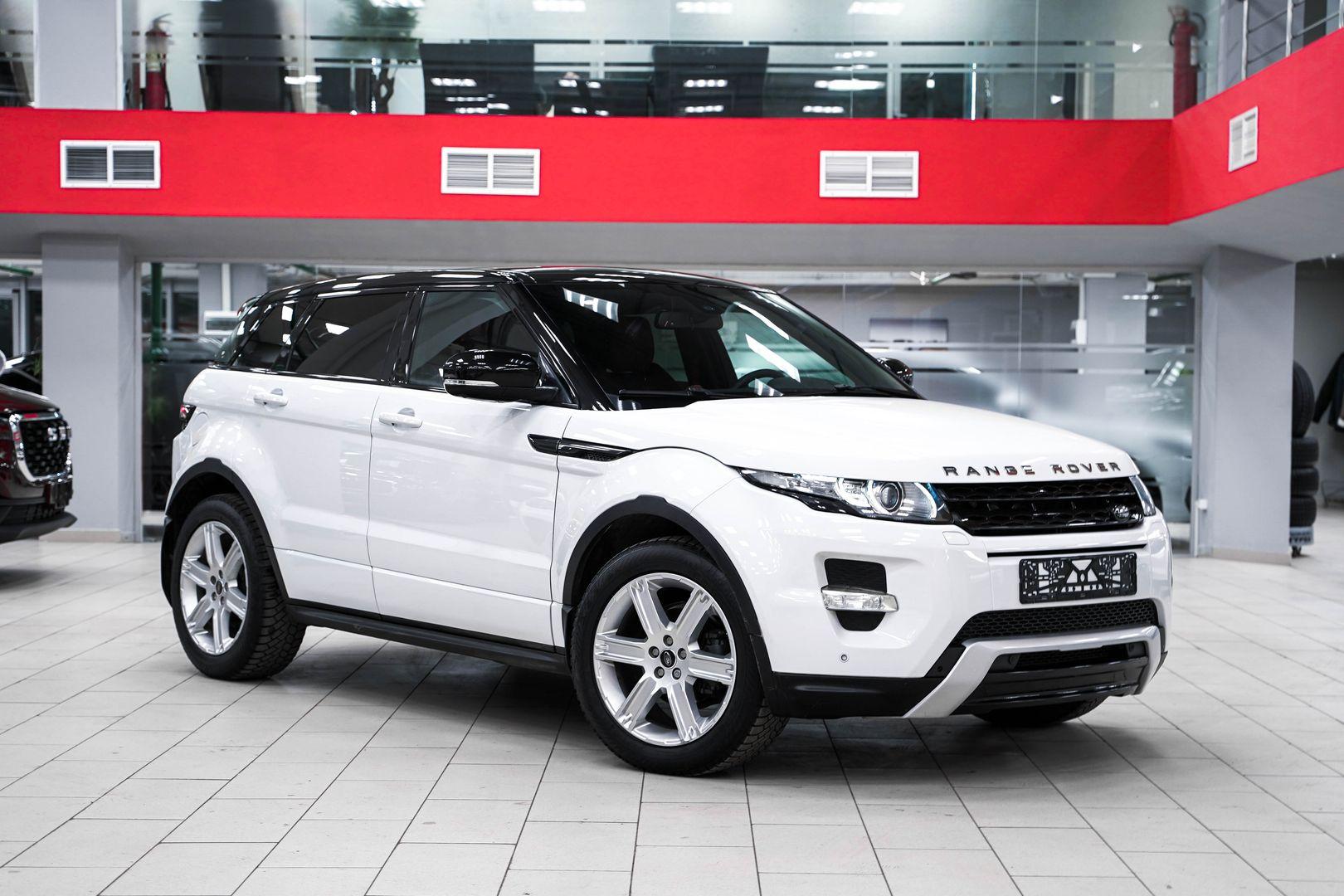 Land Rover Range Rover Evoque 2012, белый, ДЦ Орехово