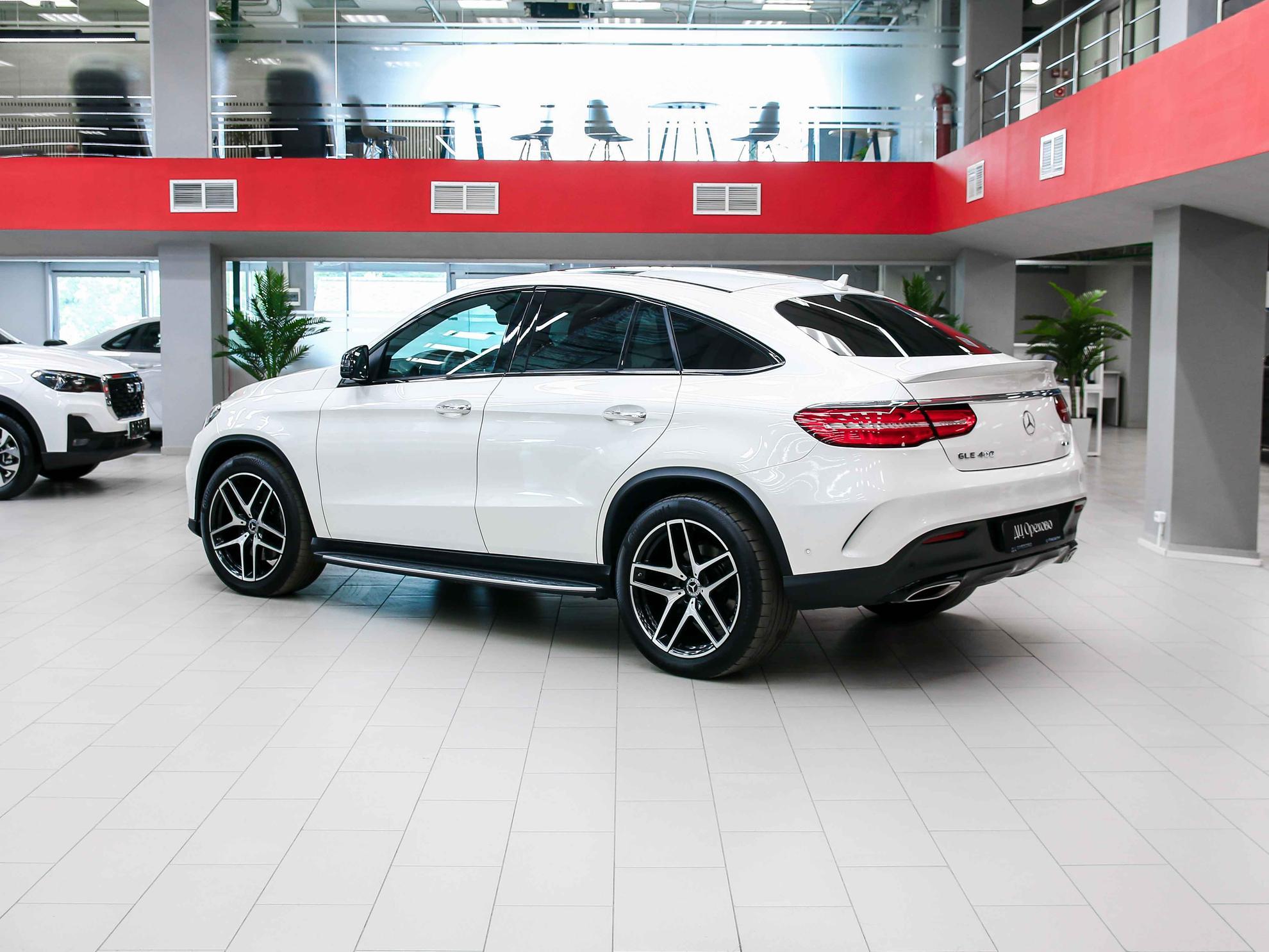 Mercedes-Benz GLE Coupe 2018, белый, ДЦ Орехово