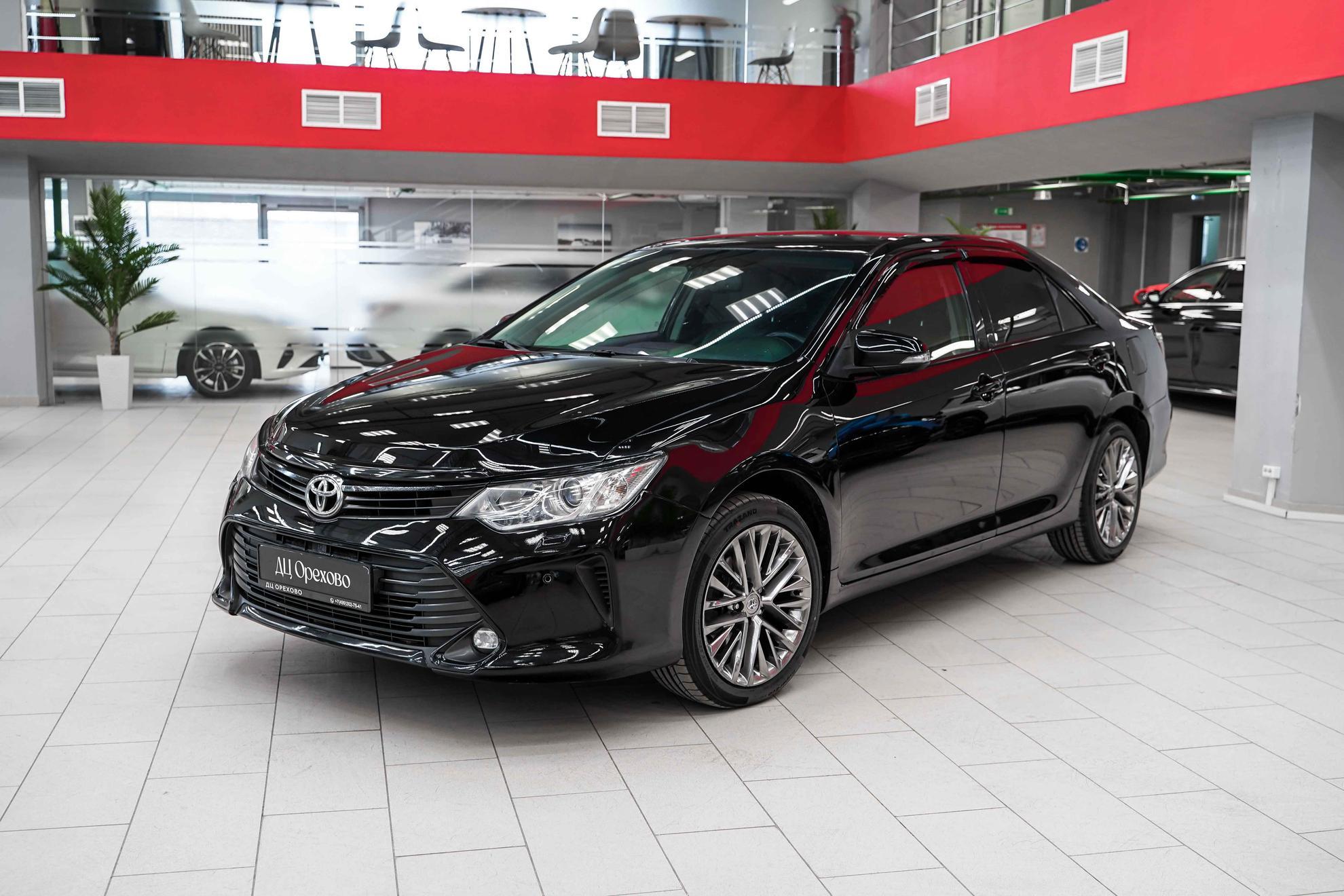 Toyota Camry 2014, черный, ДЦ Орехово