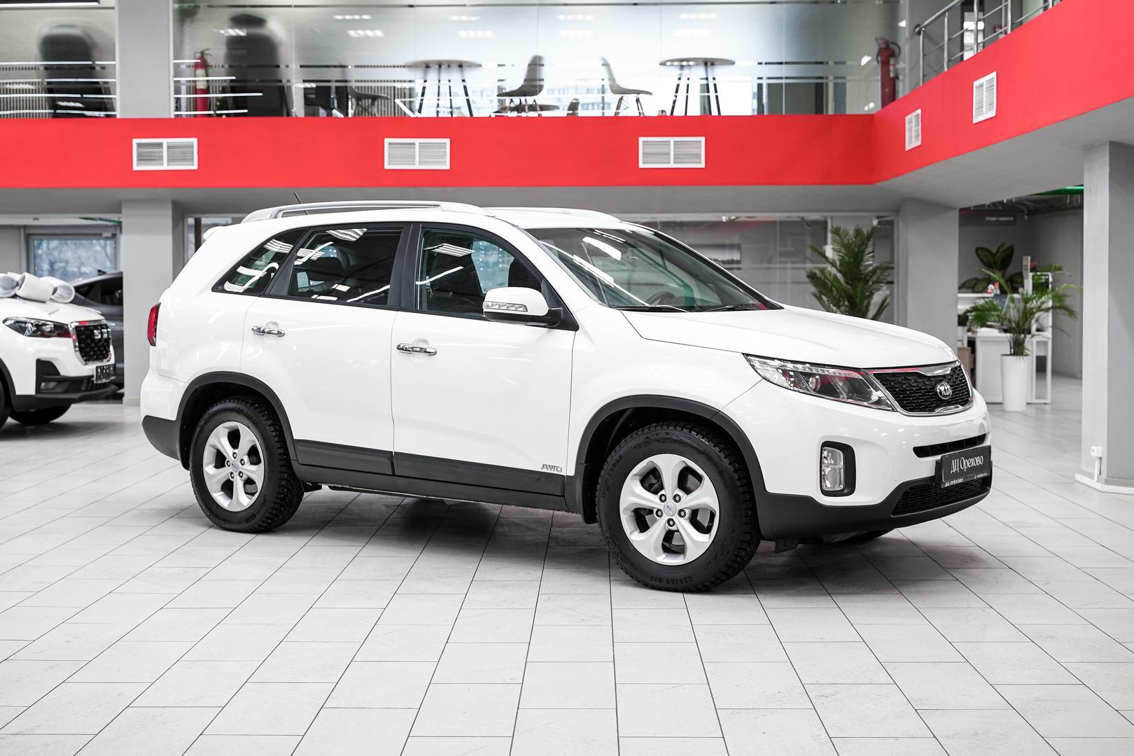 Kia Sorento 2018, белый, ДЦ Орехово