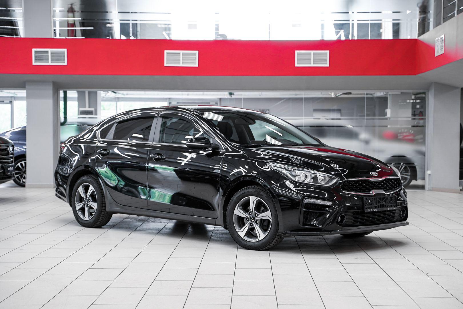 Kia Cerato 2021, черный, ДЦ Орехово