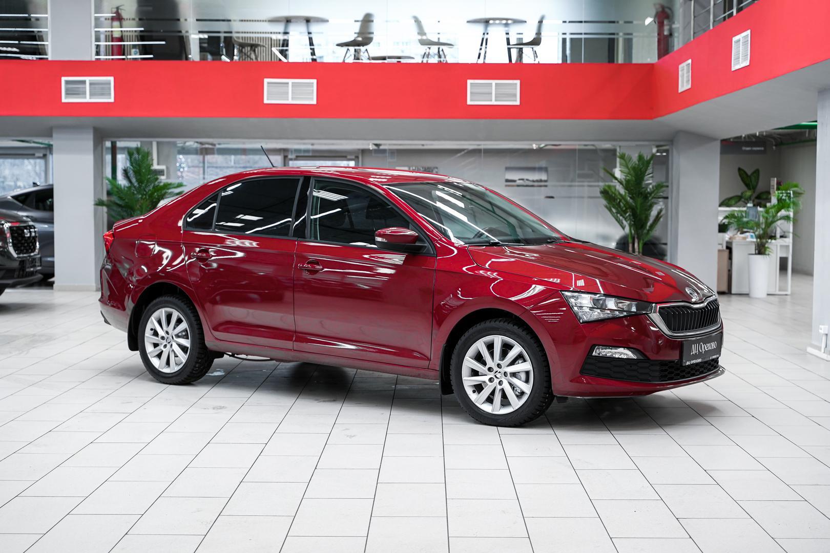 Skoda Rapid 2020, красный, ДЦ Орехово