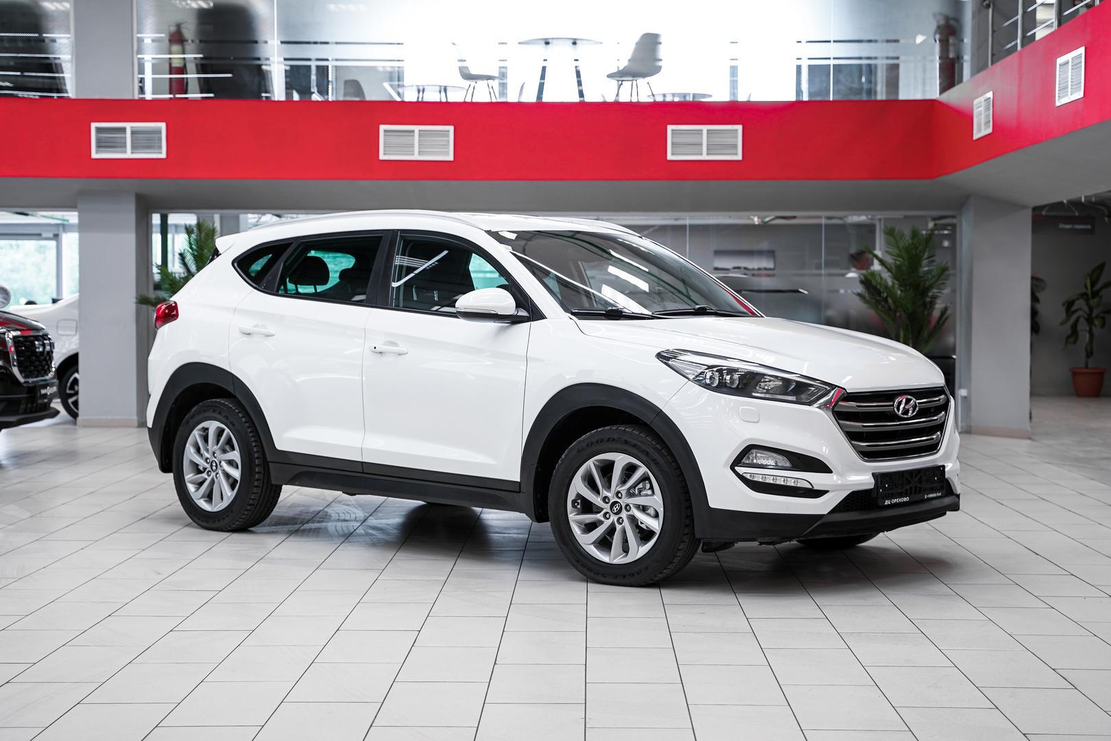 Hyundai Tucson 2016, белый, ДЦ Орехово