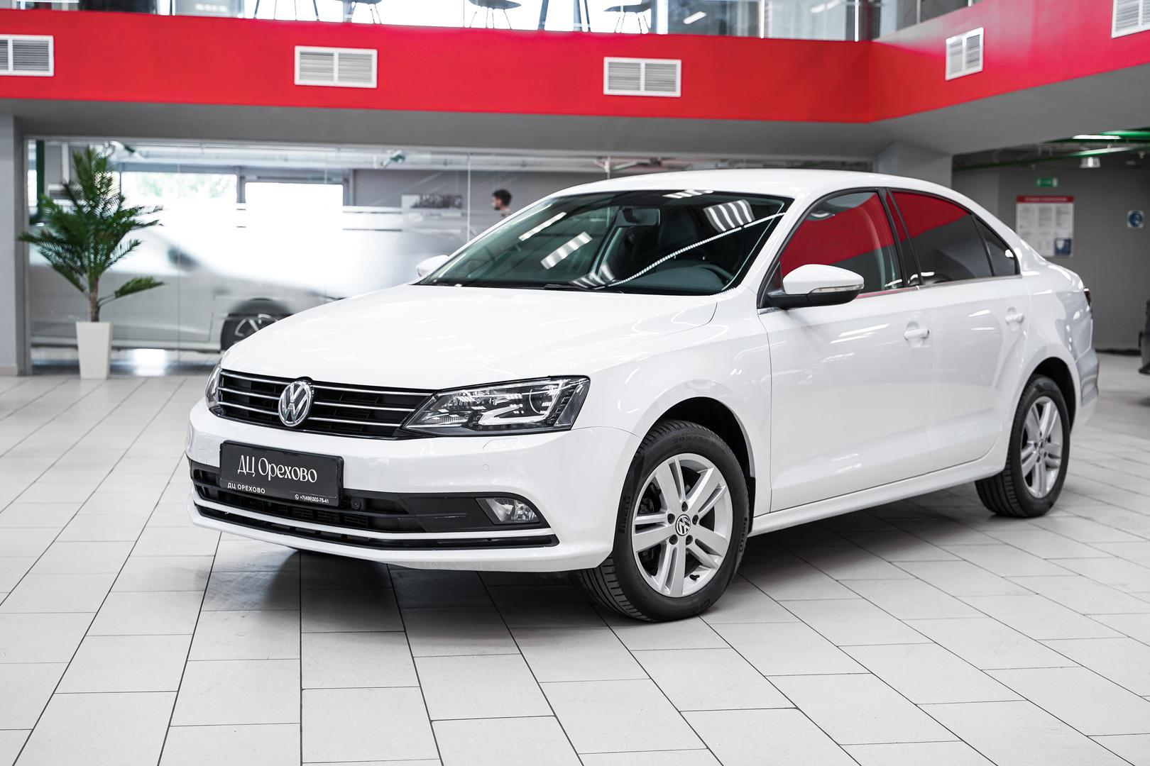 Volkswagen Jetta 2016, белый, ДЦ Орехово