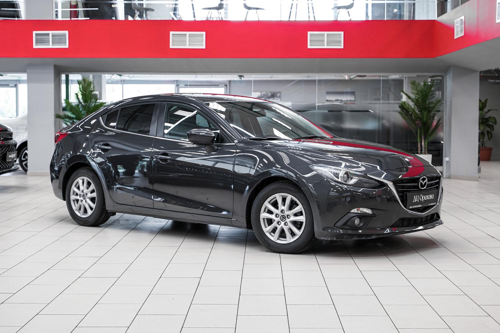 Mazda 3 2015, серый, ДЦ Орехово