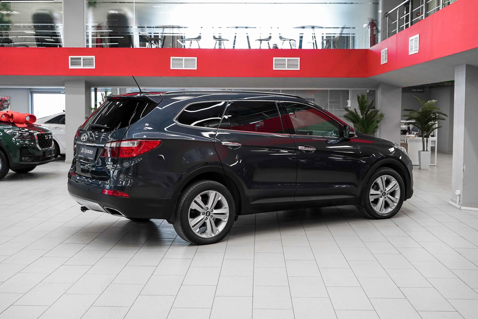 Hyundai Santa Fe 2014, синий, ДЦ Орехово