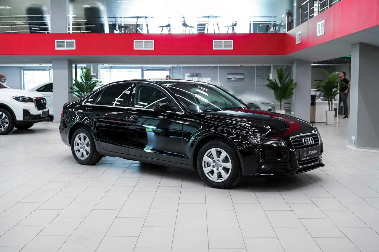 Audi A4 2010, черный, ДЦ Орехово