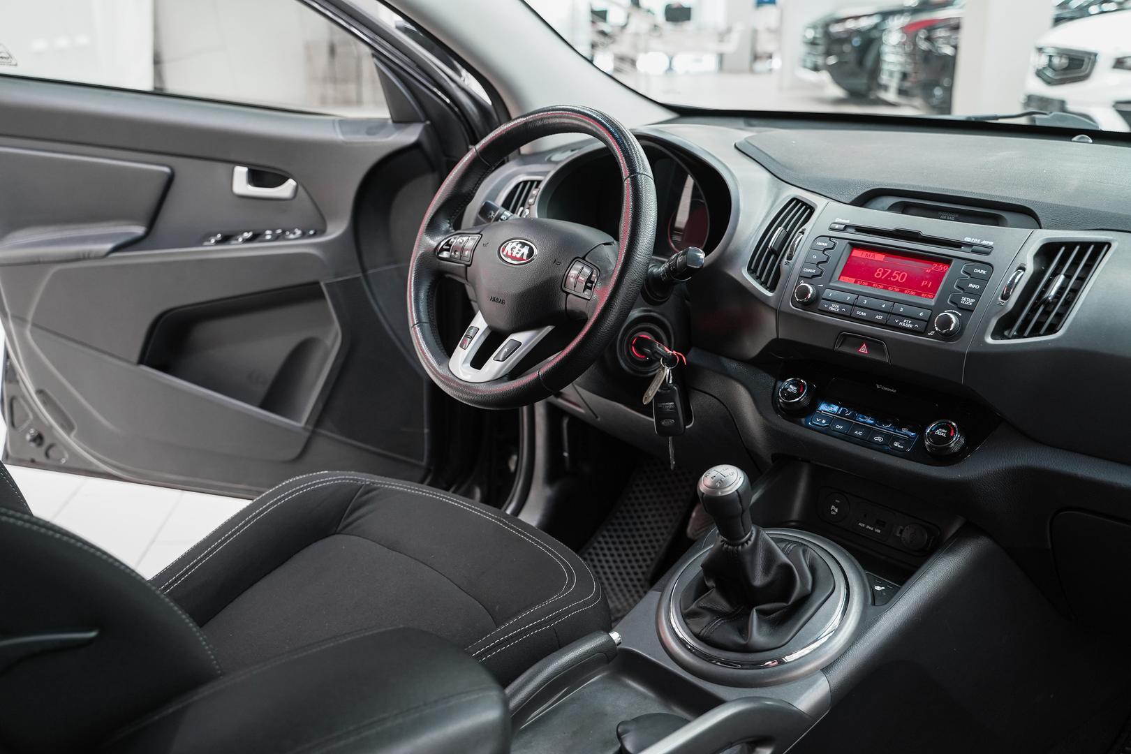 Kia Sportage 2013, черный, ДЦ Орехово