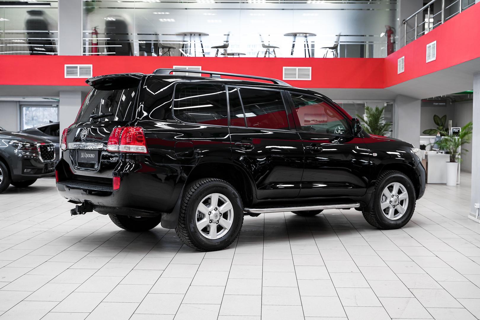 Toyota Land Cruiser 2009, черный, ДЦ Орехово