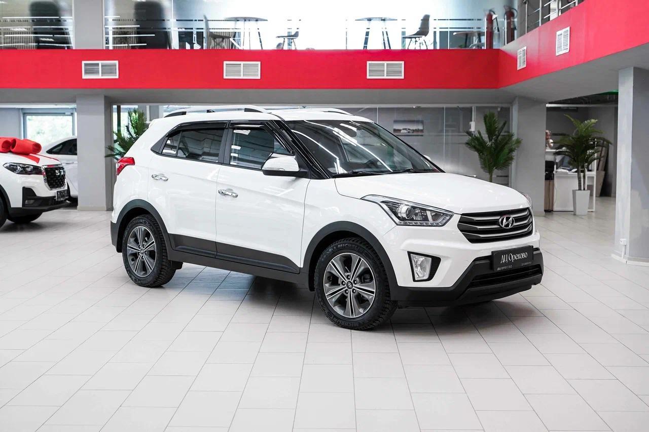 Hyundai Creta 2018, белый, ДЦ Орехово