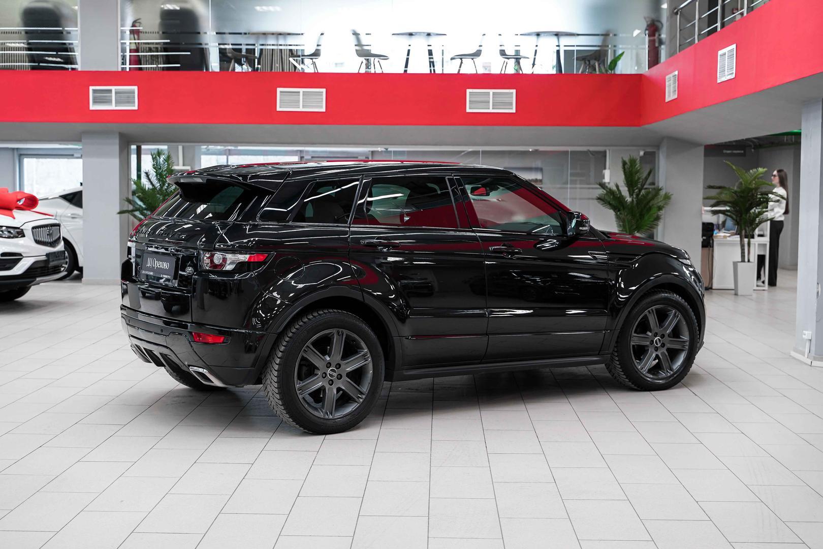 Land Rover Range Rover Evoque 2013, черный, ДЦ Орехово