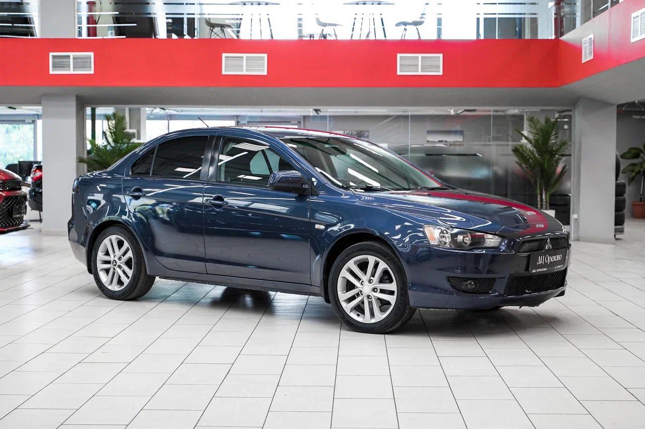 Mitsubishi Lancer 2008, синий, ДЦ Орехово