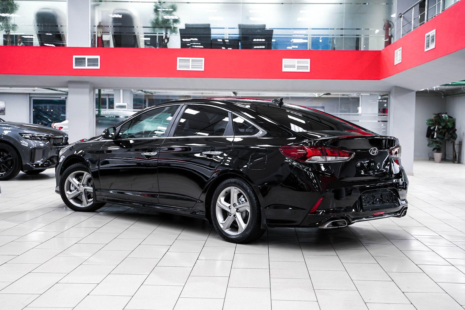 Hyundai Sonata 2017, черный, ДЦ Орехово