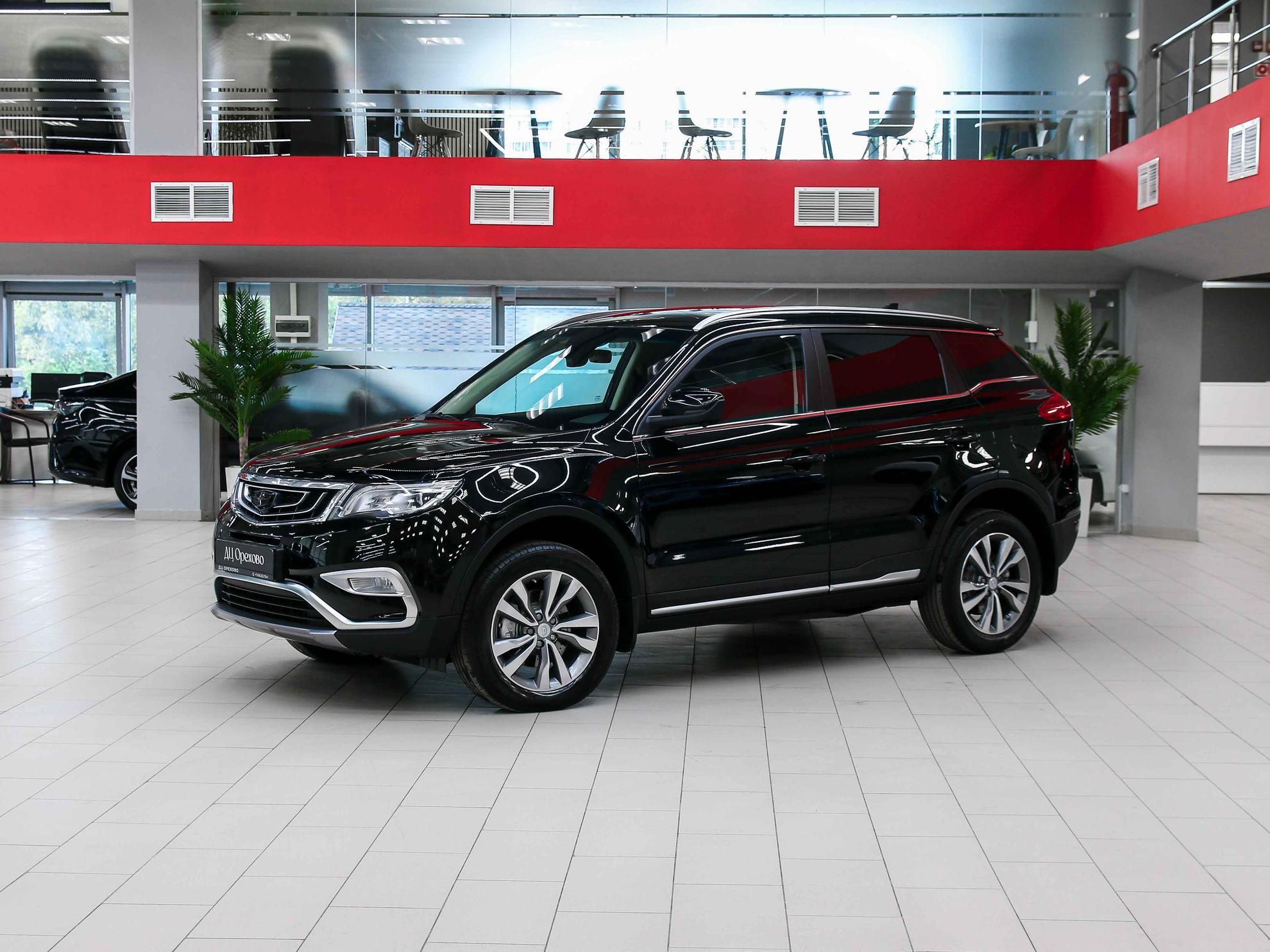 Geely Atlas 2020, черный, ДЦ Орехово