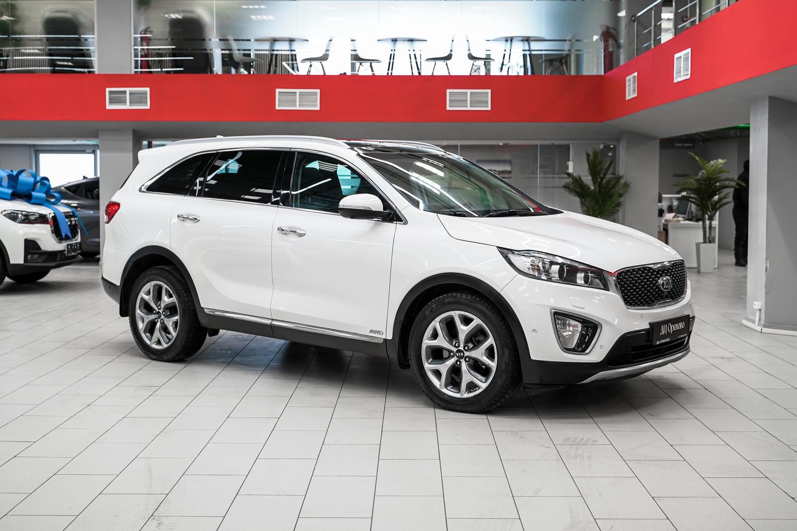 Kia Sorento 2017, белый, ДЦ Орехово