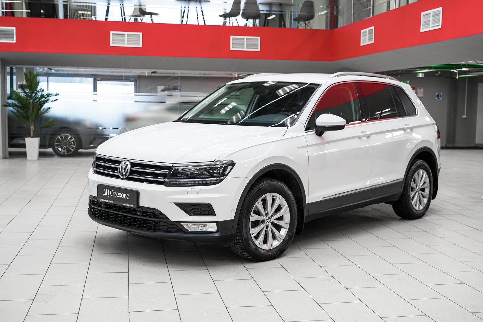 Volkswagen Tiguan 2017, белый, ДЦ Орехово