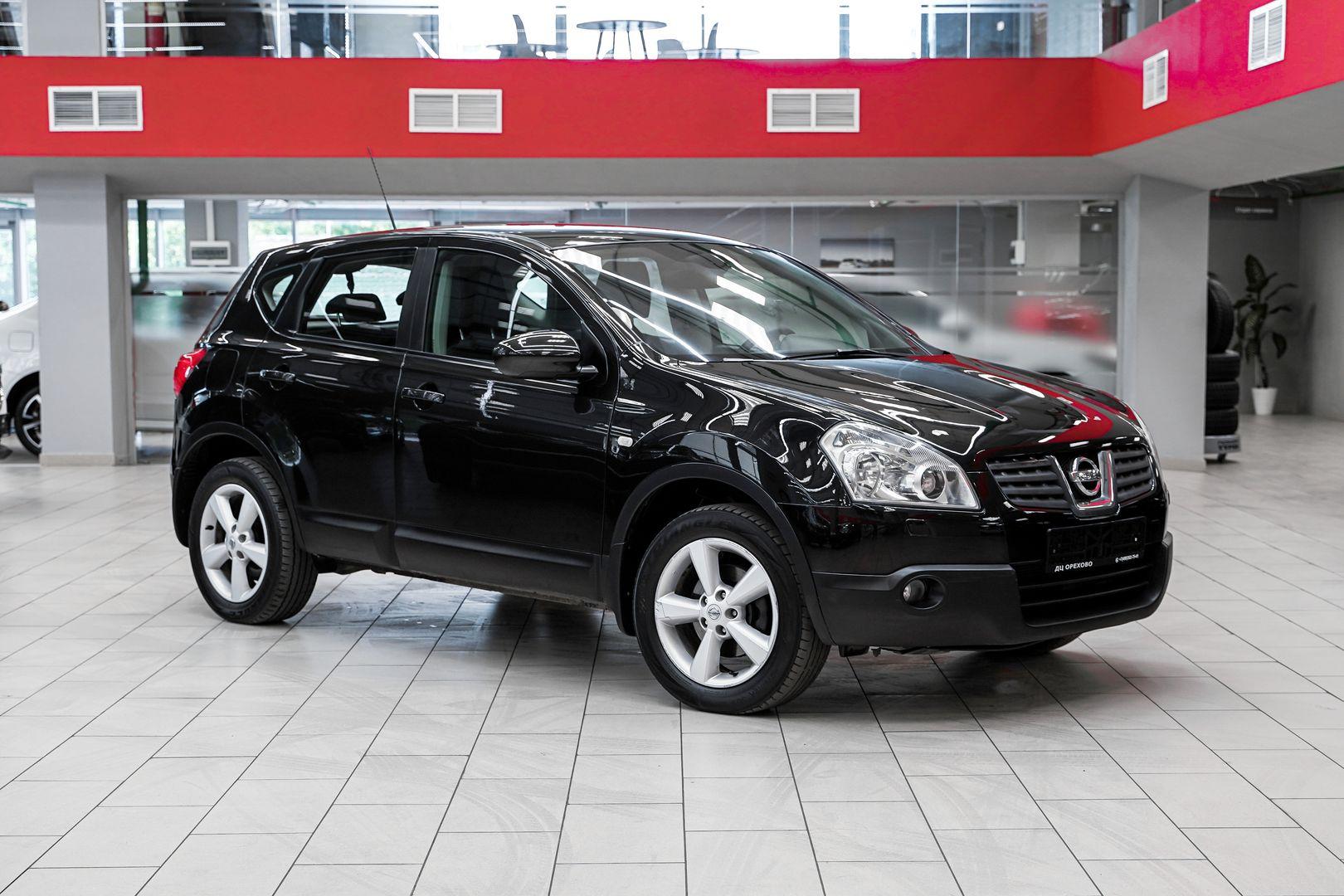 Nissan Qashqai 2008, черный, ДЦ Орехово